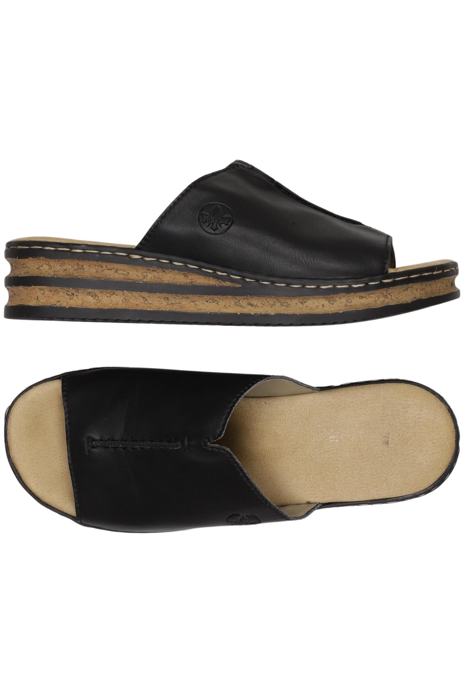

Rieker Damen Sandale, schwarz, Gr. 37