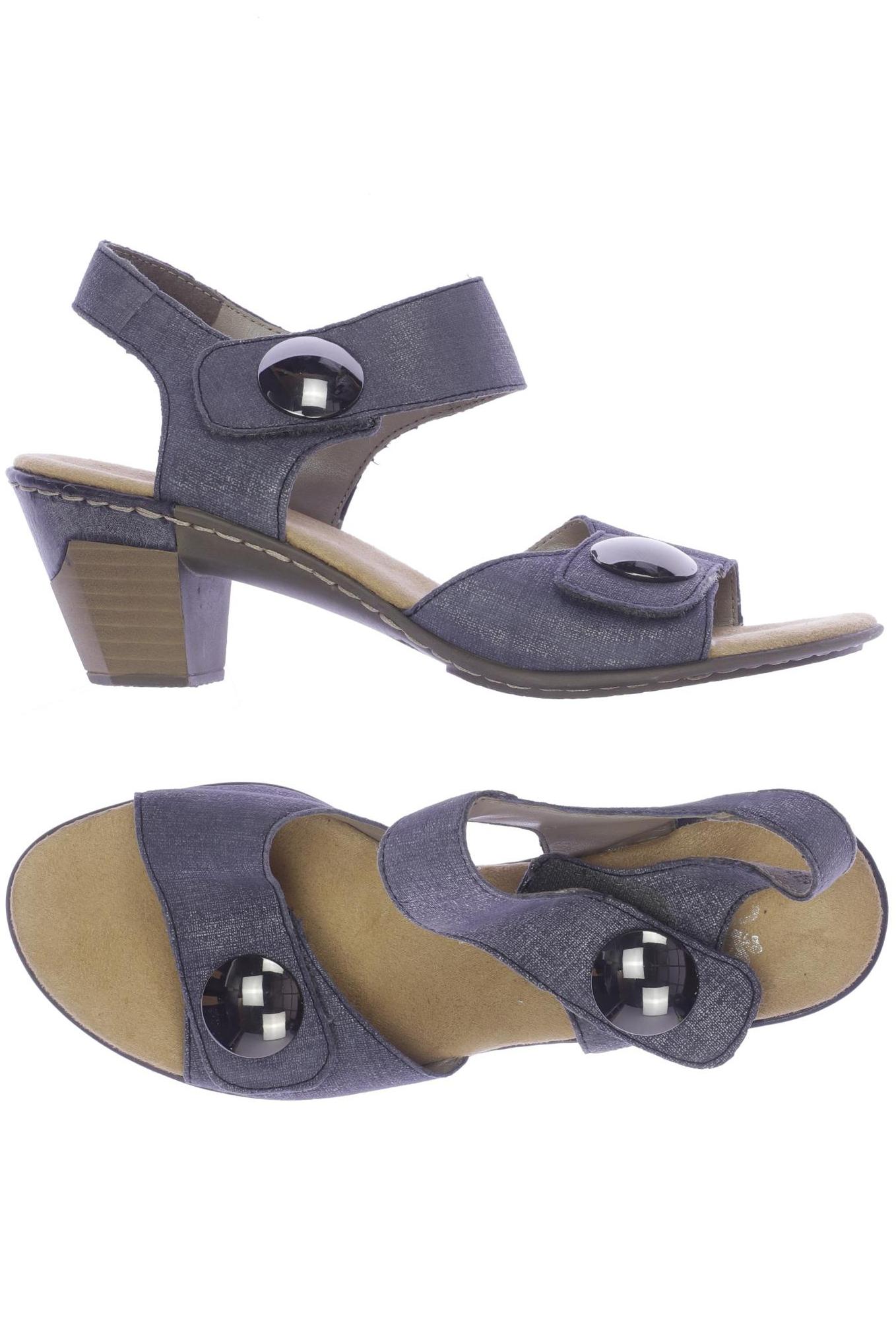 

Rieker Damen Sandale, blau, Gr. 39