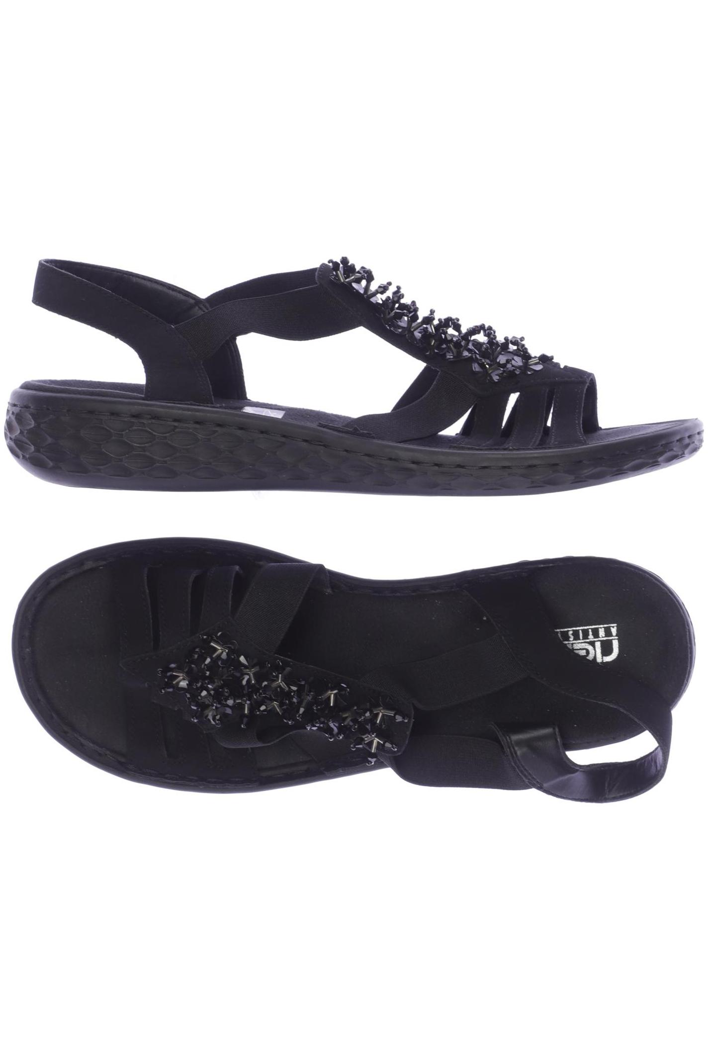 

Rieker Damen Sandale, schwarz, Gr. 39