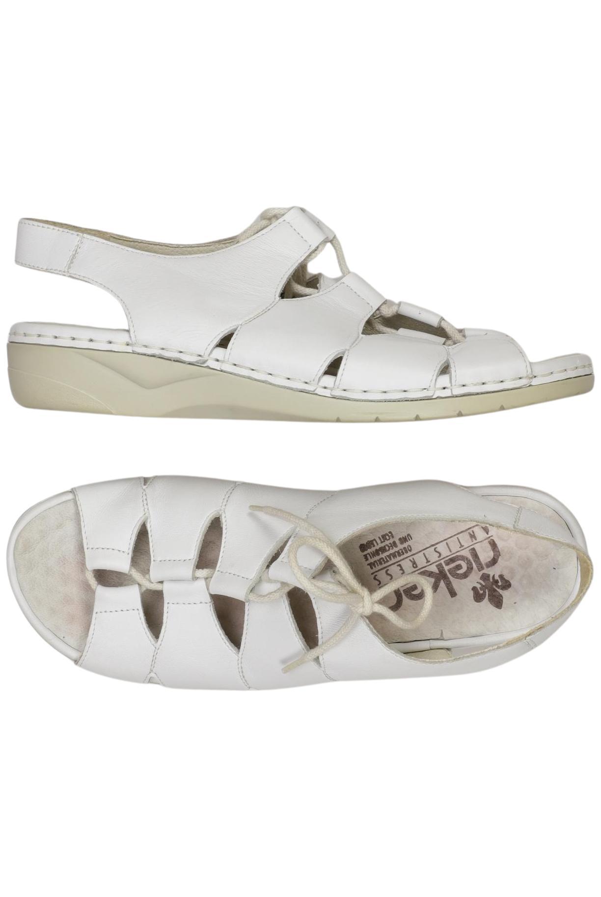 

Rieker Damen Sandale, weiß, Gr. 38