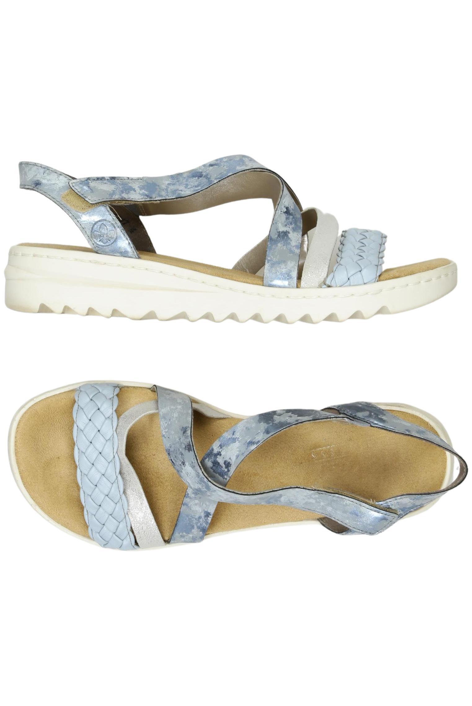 

Rieker Damen Sandale, hellblau, Gr. 40