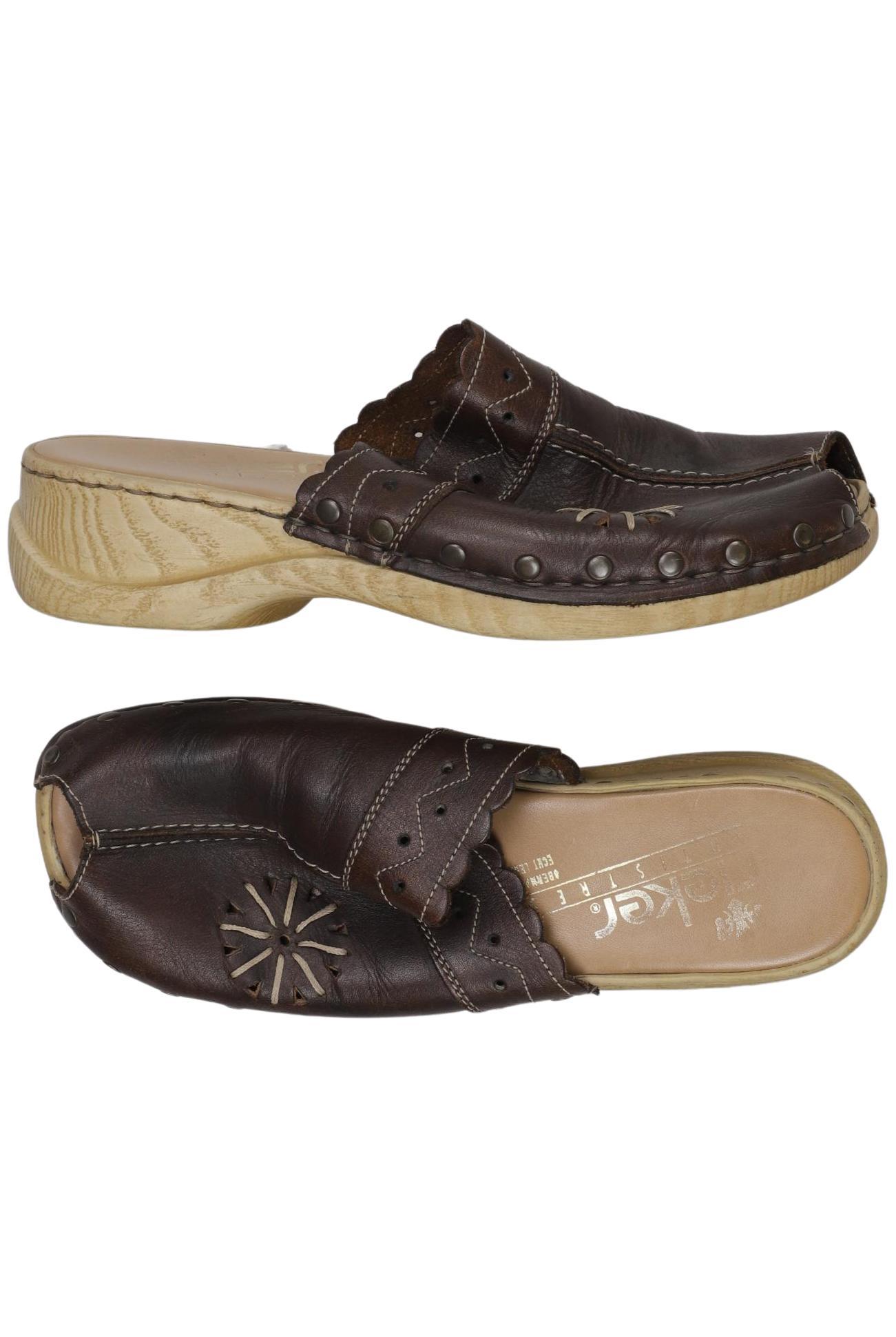 

Rieker Damen Sandale, braun, Gr. 38