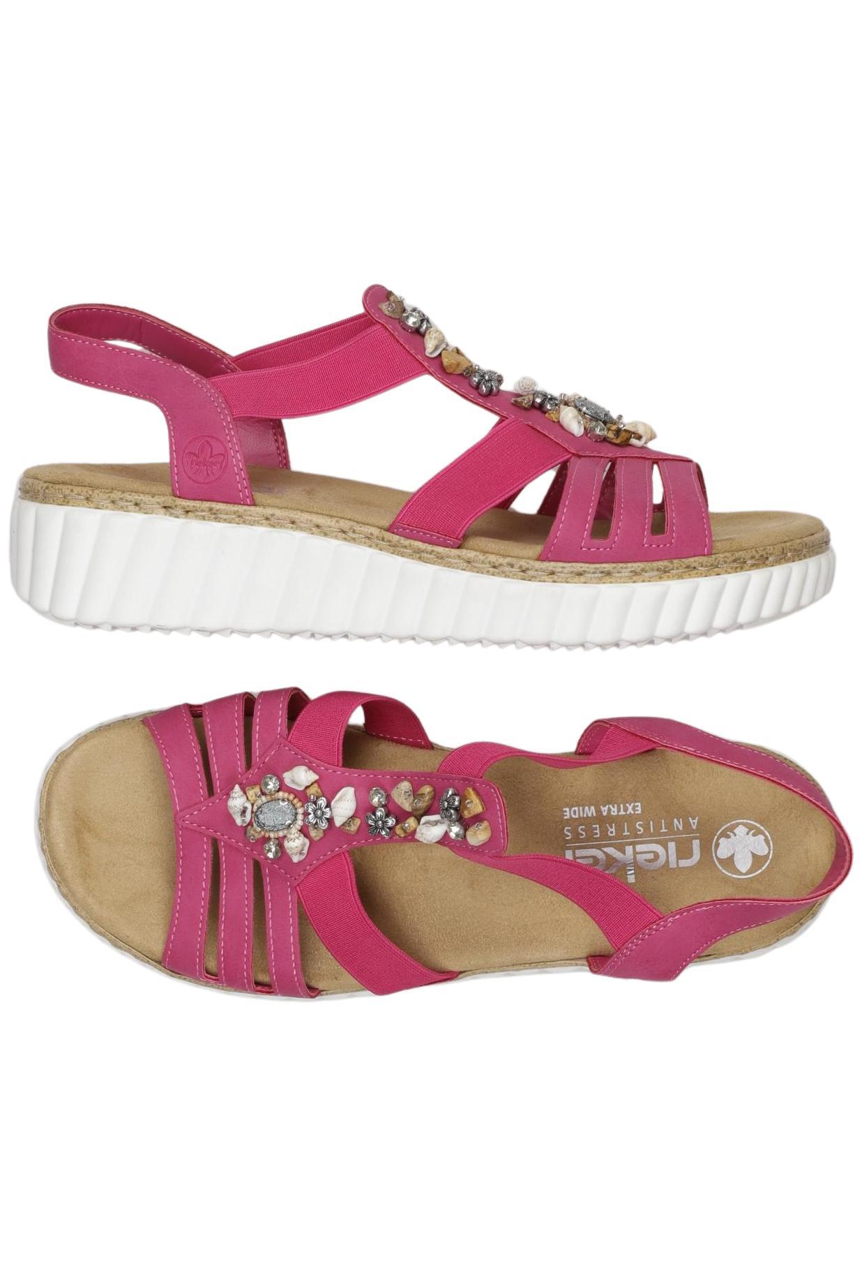 

Rieker Damen Sandale, pink, Gr. 39