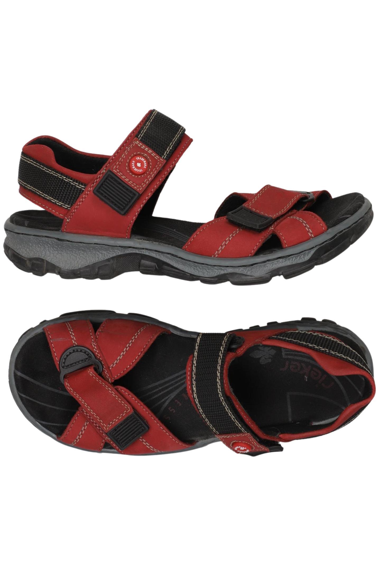

Rieker Damen Sandale, rot, Gr. 38