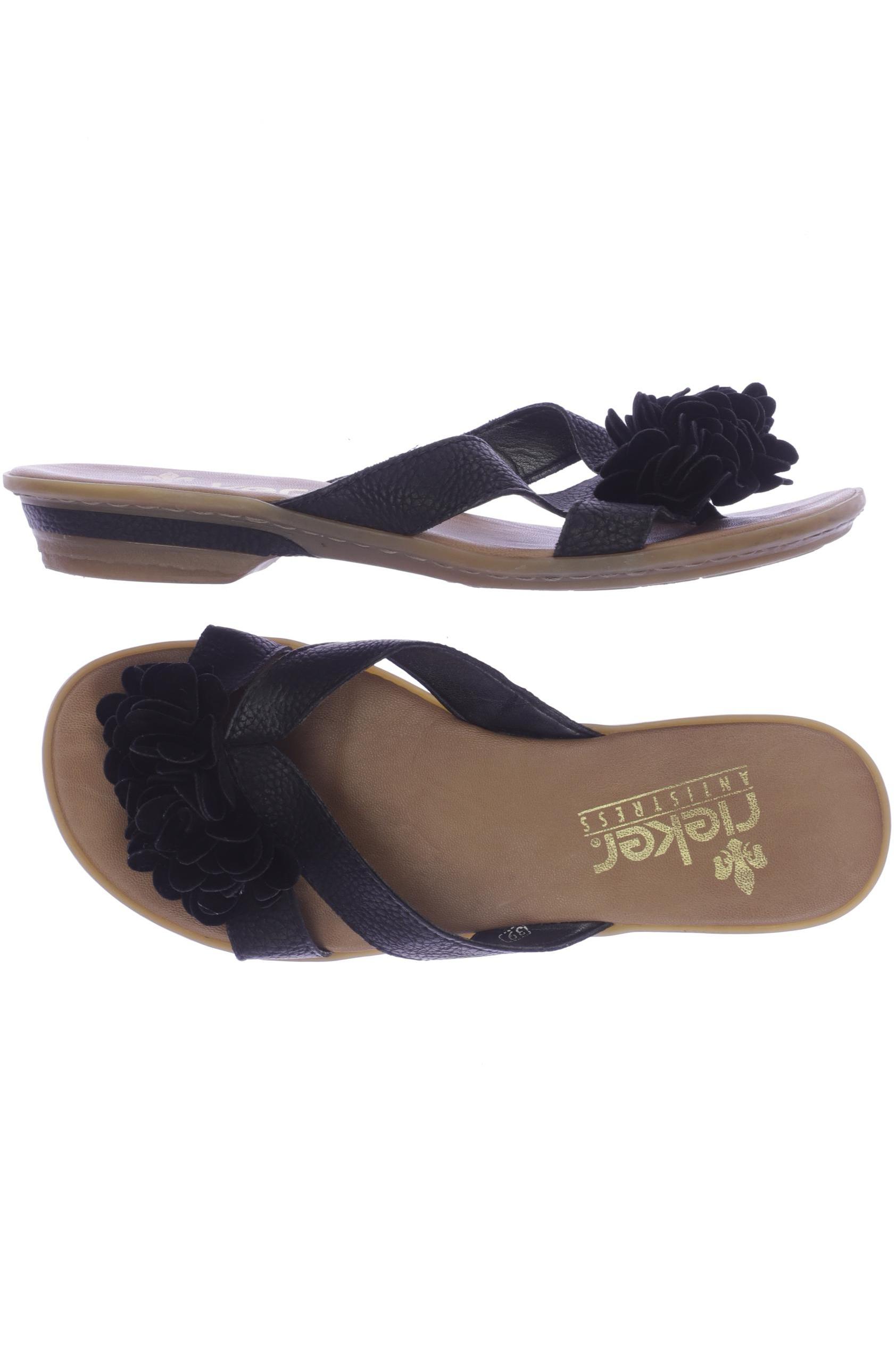 

Rieker Damen Sandale, schwarz