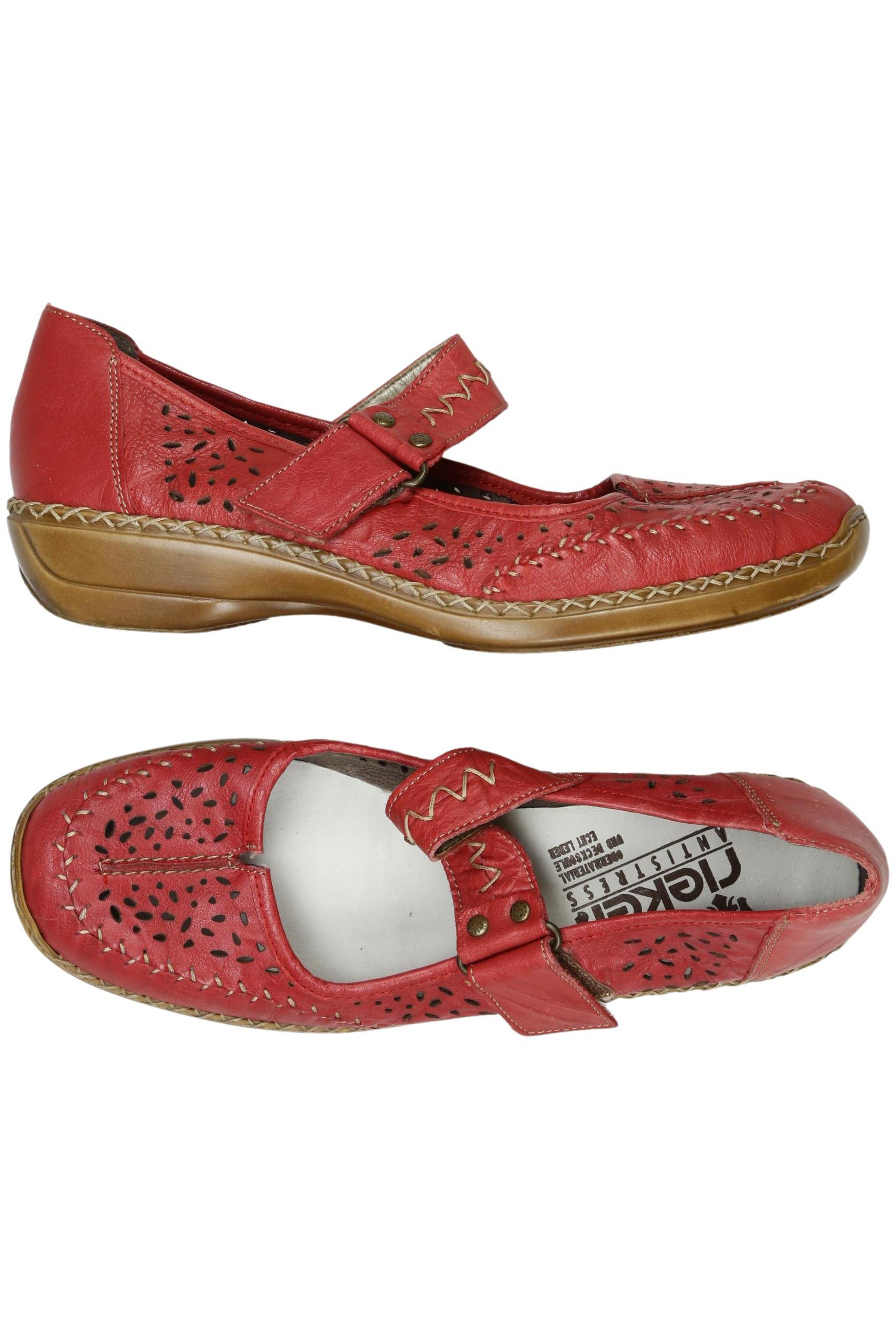 

Rieker Damen Sandale, rot, Gr. 40