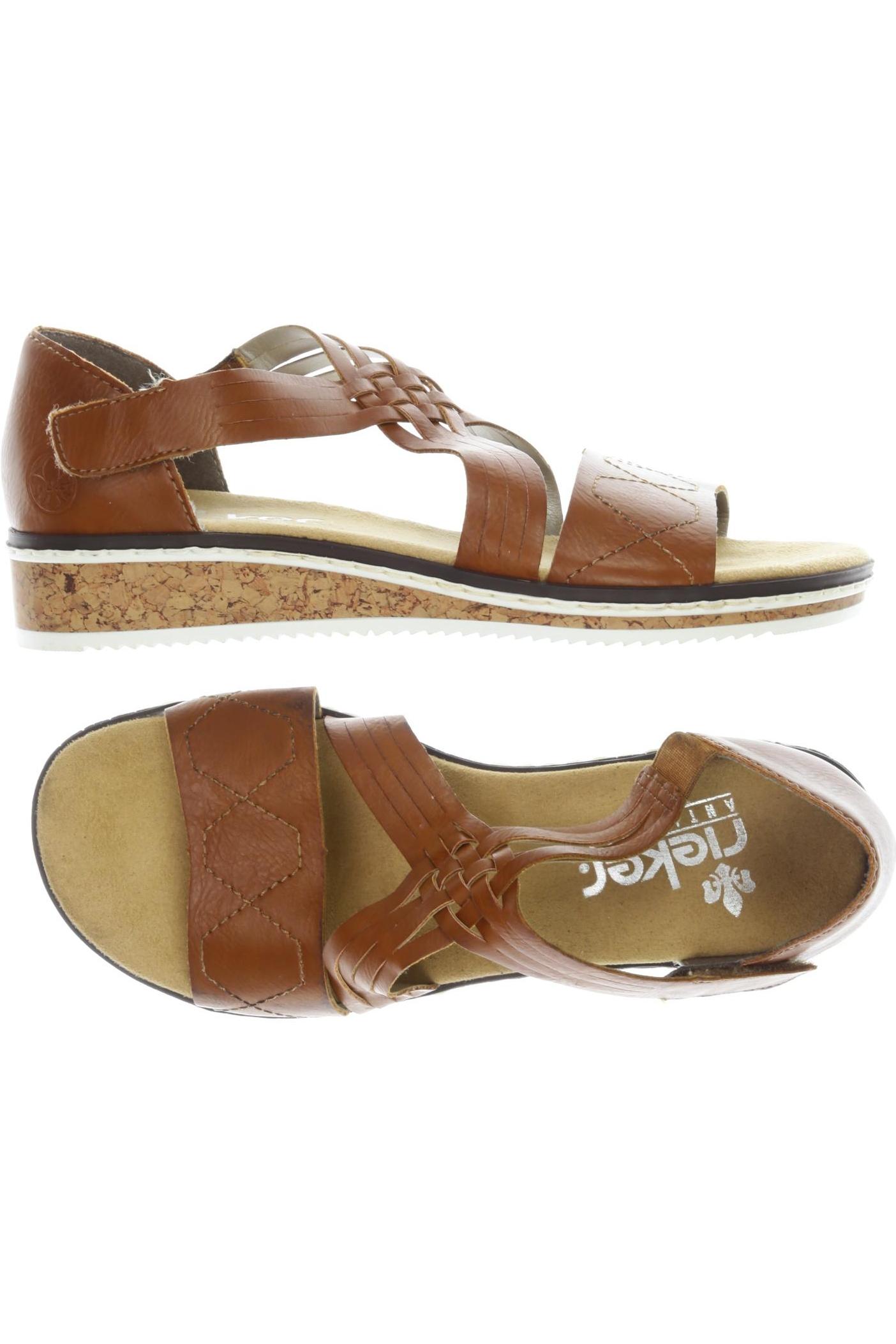 

Rieker Damen Sandale, braun, Gr. 39