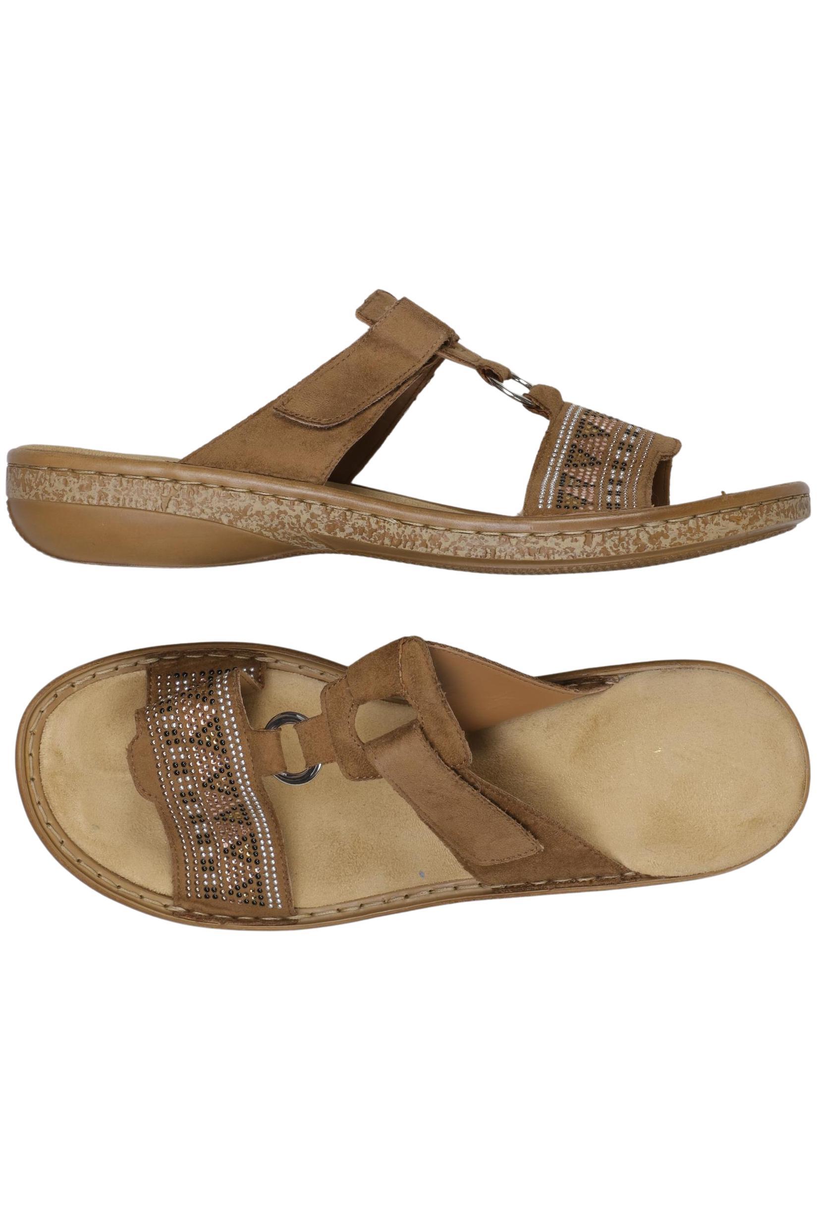 

Rieker Damen Sandale, braun, Gr. 42