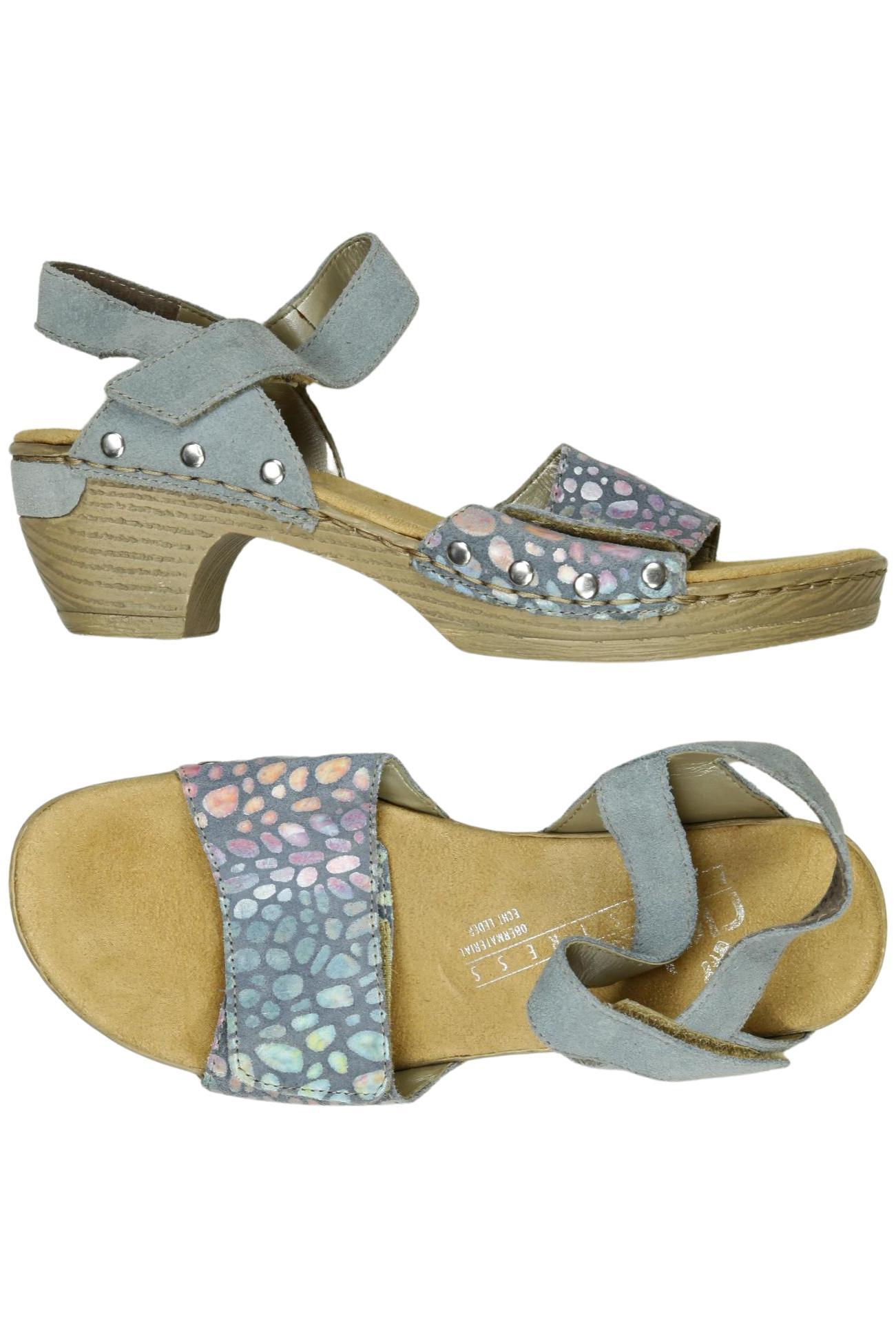 

Rieker Damen Sandale, hellblau, Gr. 37