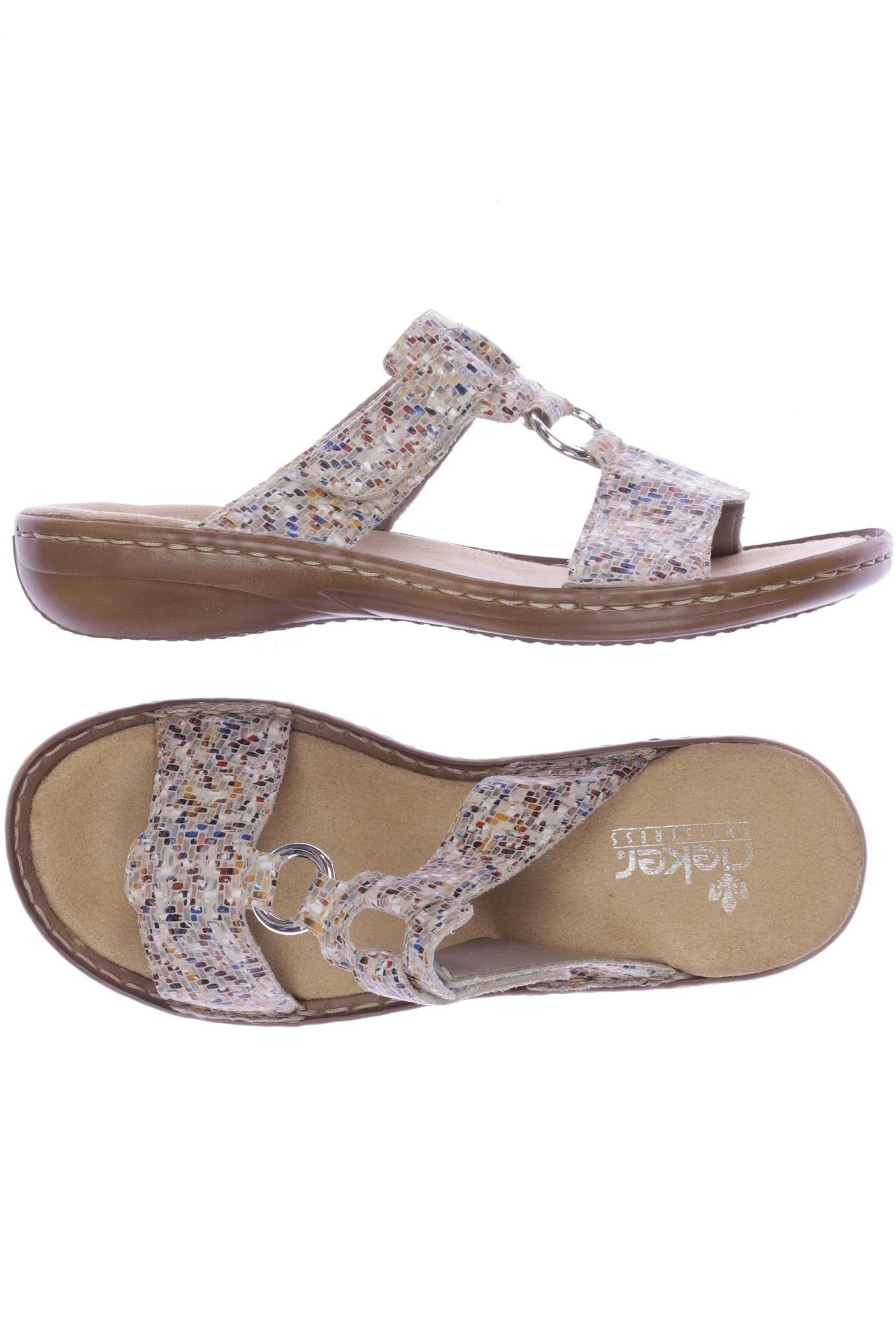 

Rieker Damen Sandale, beige, Gr. 37