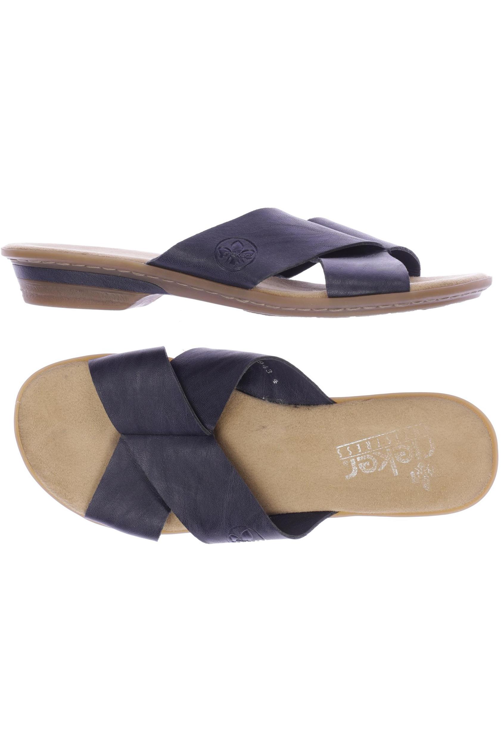 

Rieker Damen Sandale, marineblau, Gr. 40