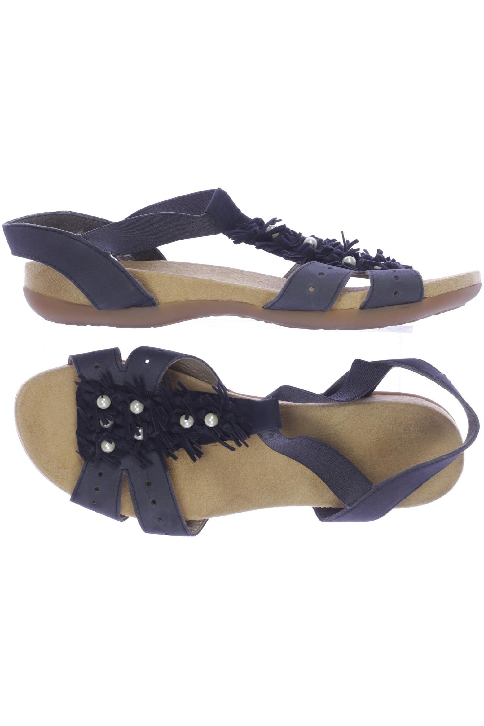 

Rieker Damen Sandale, marineblau, Gr. 39