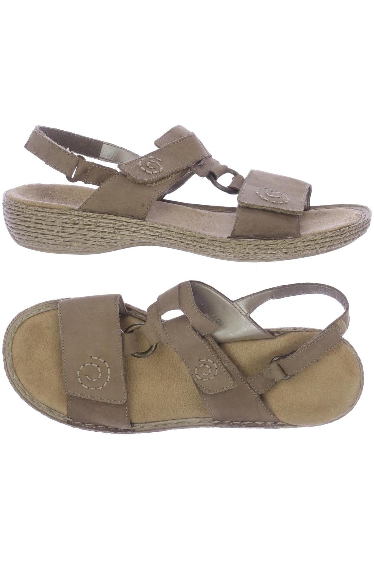 

Rieker Damen Sandale, beige, Gr. 40