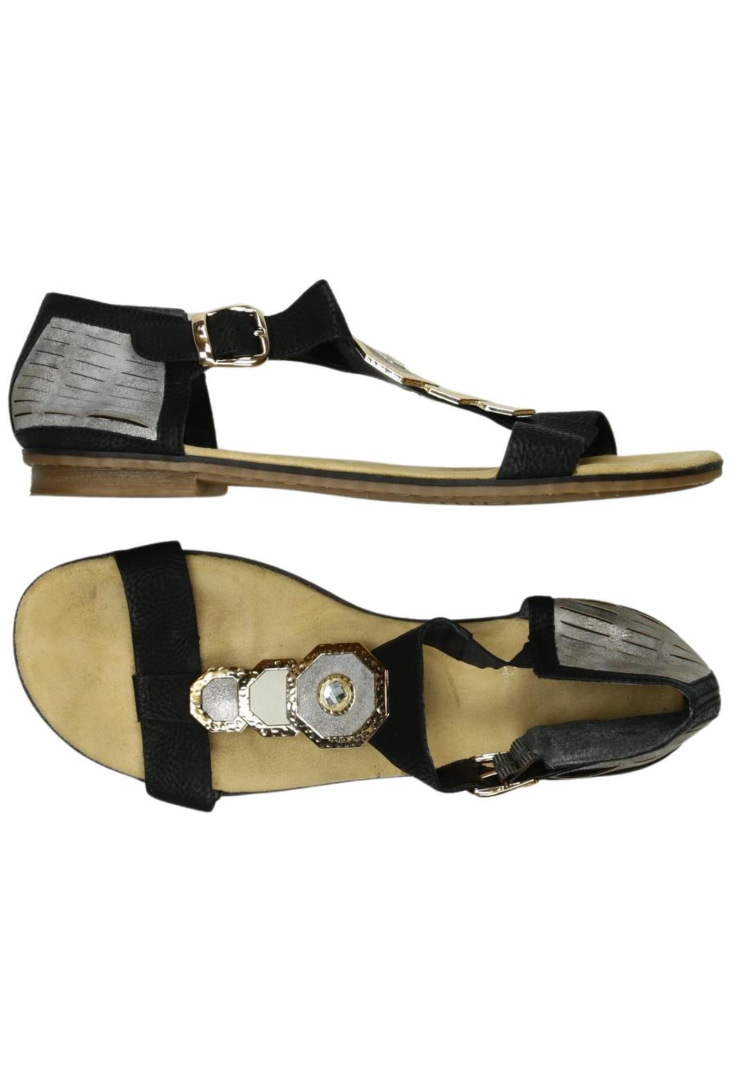 

Rieker Damen Sandale, schwarz, Gr. 43