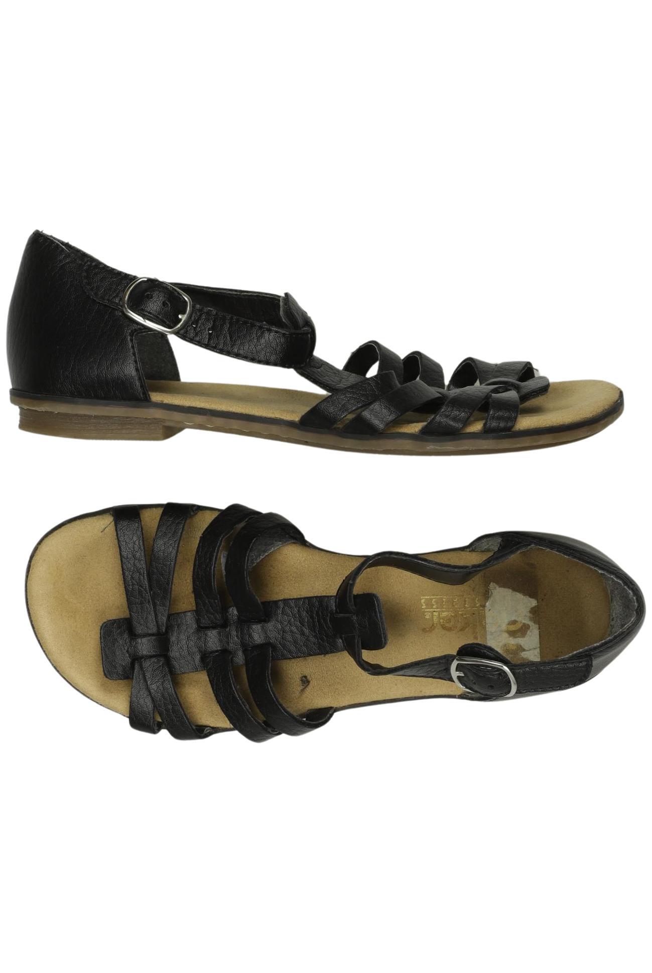 

Rieker Damen Sandale, schwarz, Gr. 36