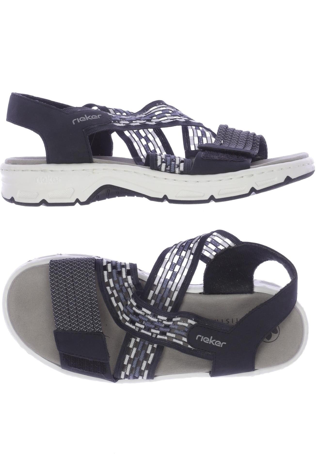 

Rieker Damen Sandale, marineblau, Gr. 36