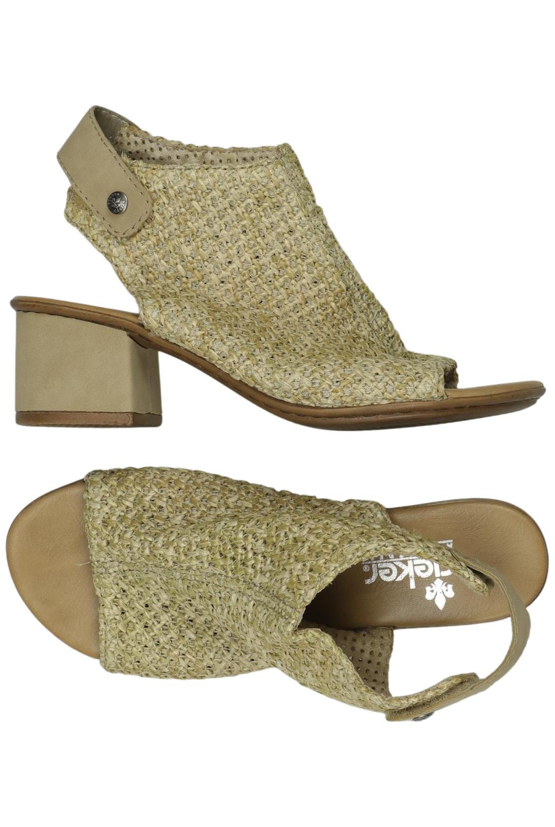 

Rieker Damen Sandale, beige, Gr. 37