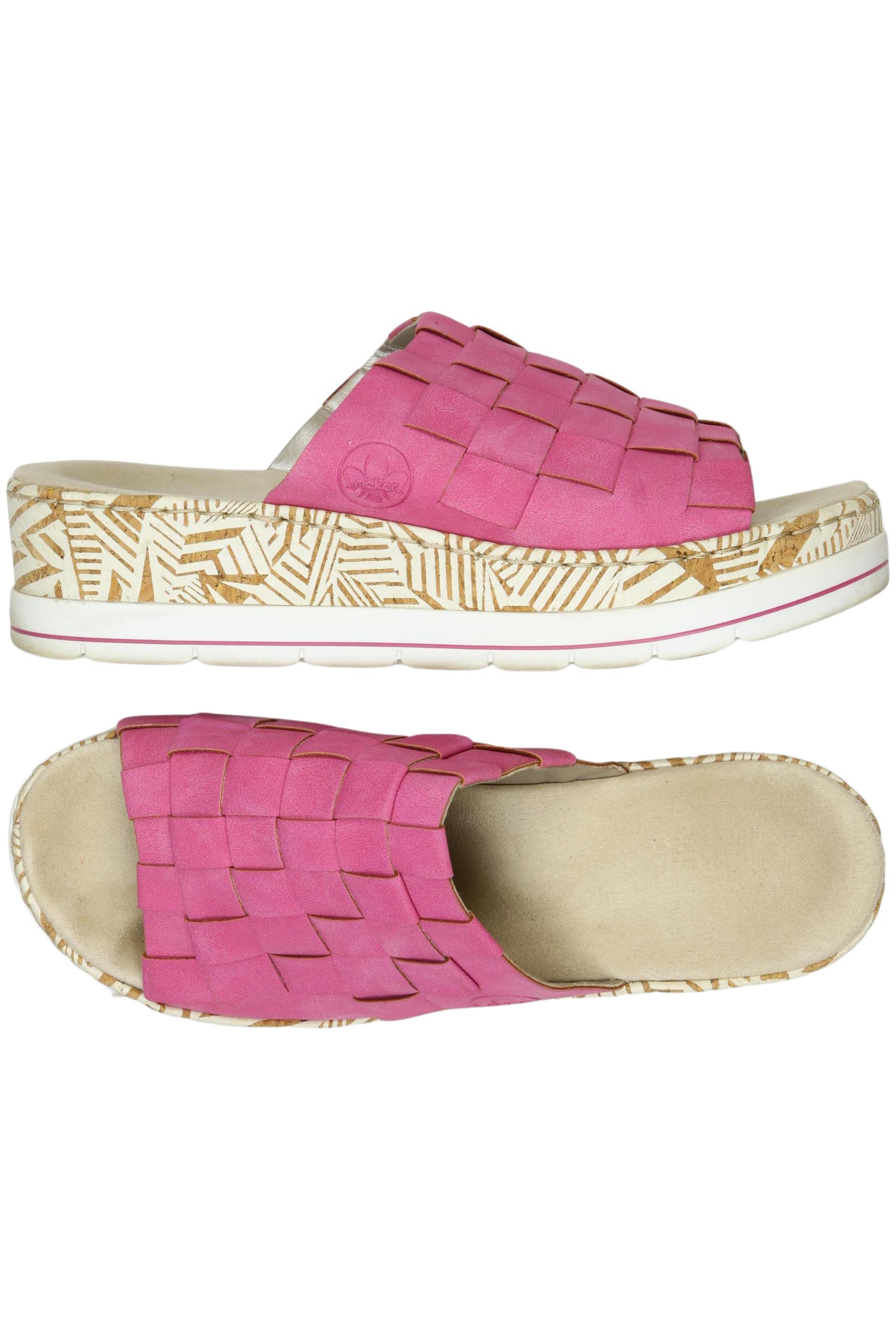 

Rieker Damen Sandale, pink, Gr. 40