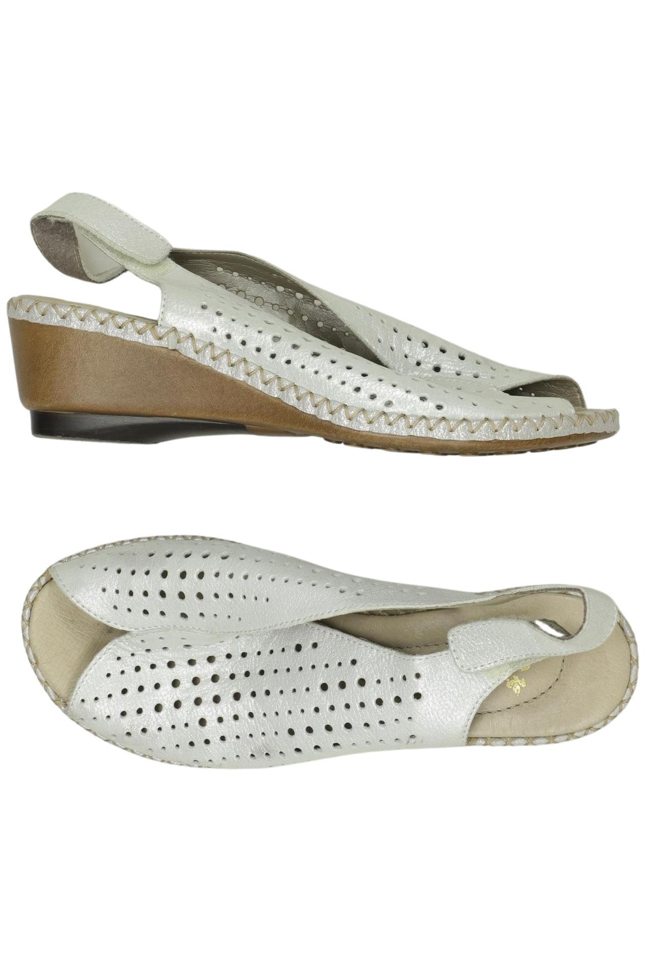 

Rieker Damen Sandale, silber, Gr. 38