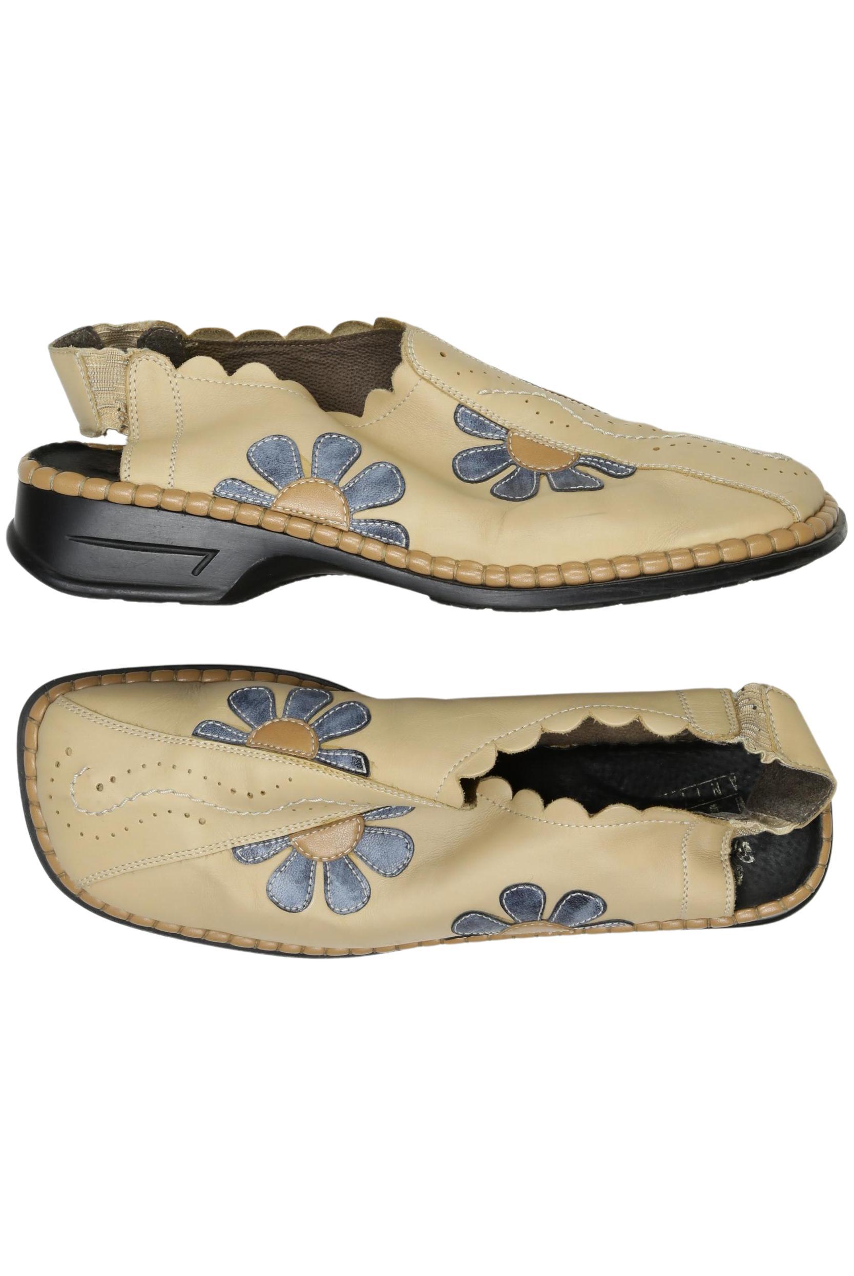 

Rieker Damen Sandale, beige, Gr. 40