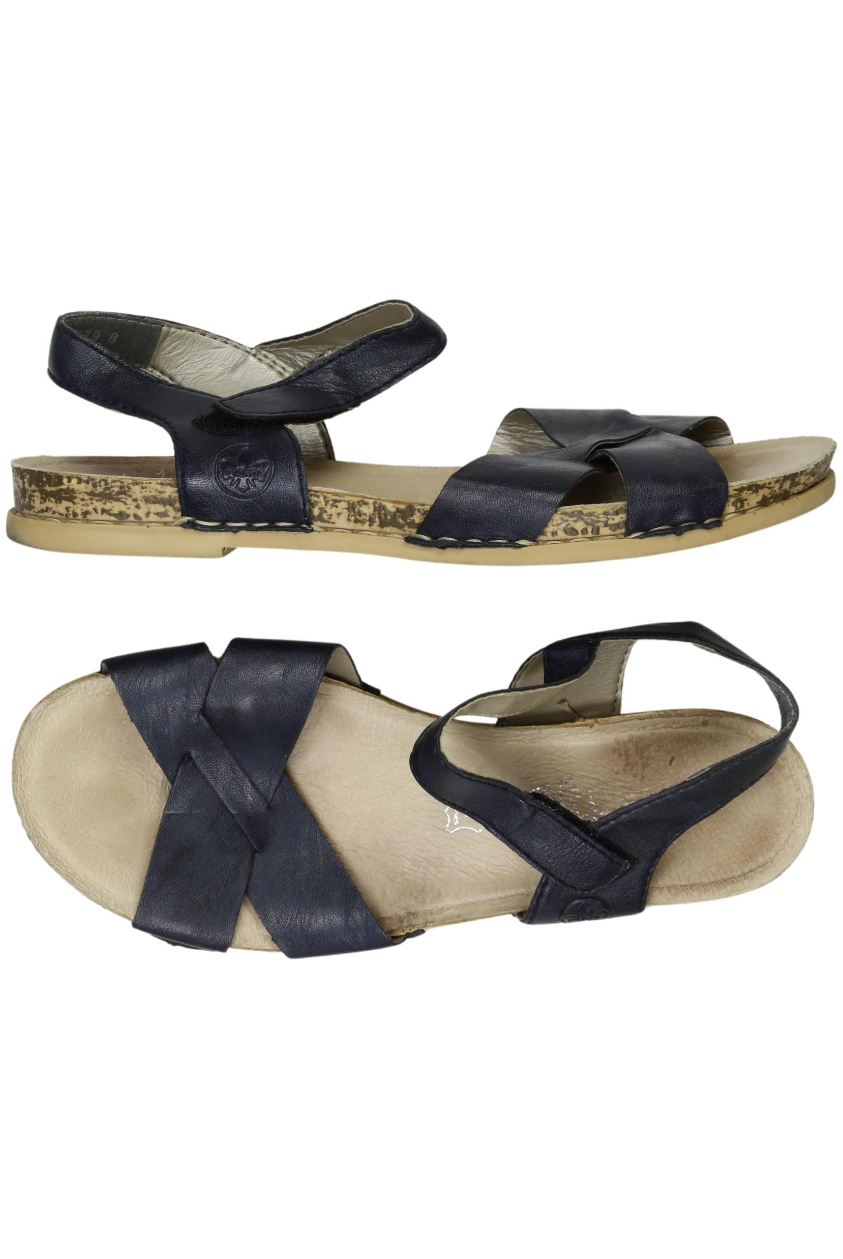 

Rieker Damen Sandale, marineblau, Gr. 39