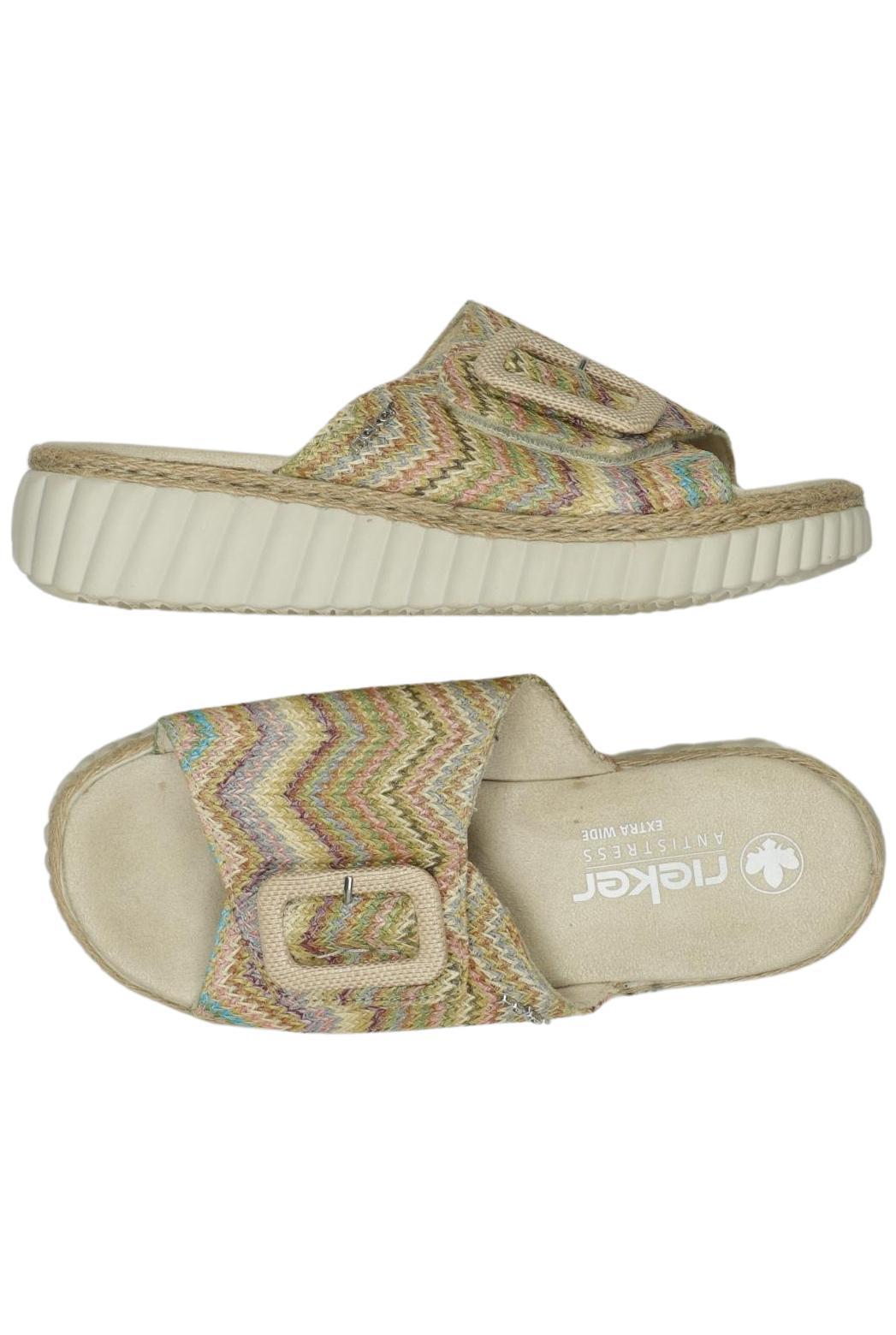 

Rieker Damen Sandale, beige, Gr. 38