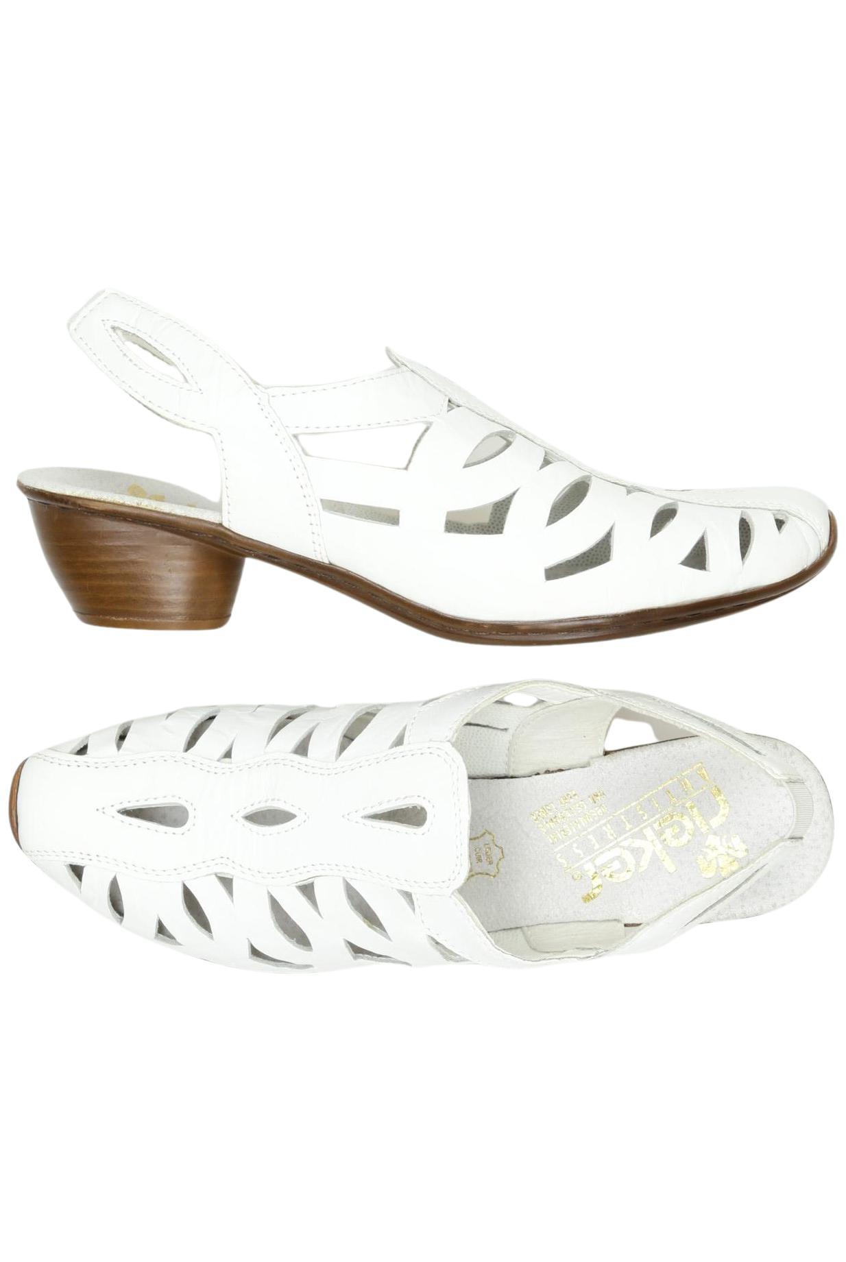 

Rieker Damen Sandale, weiß, Gr. 37