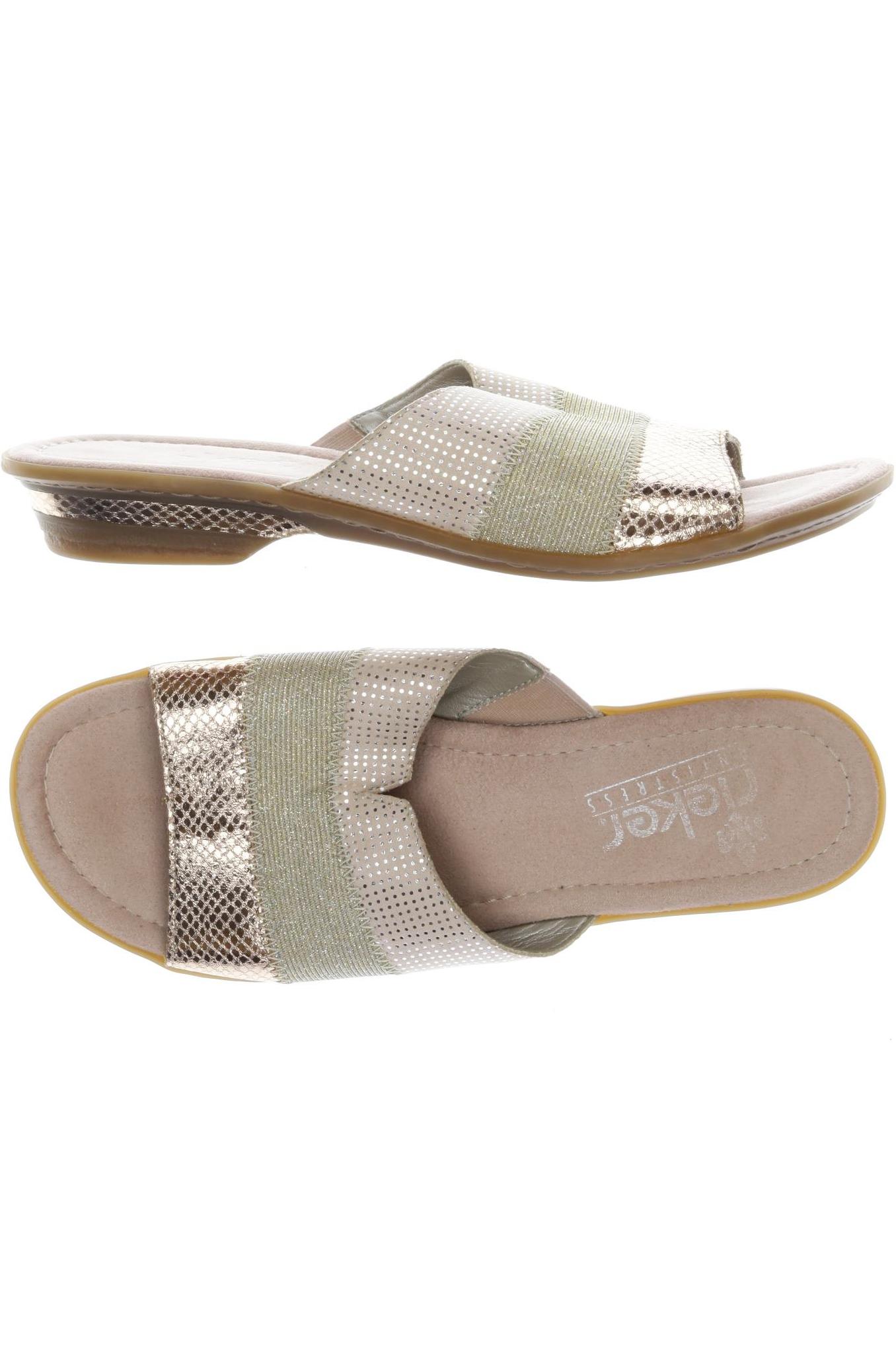 

Rieker Damen Sandale, beige, Gr. 42