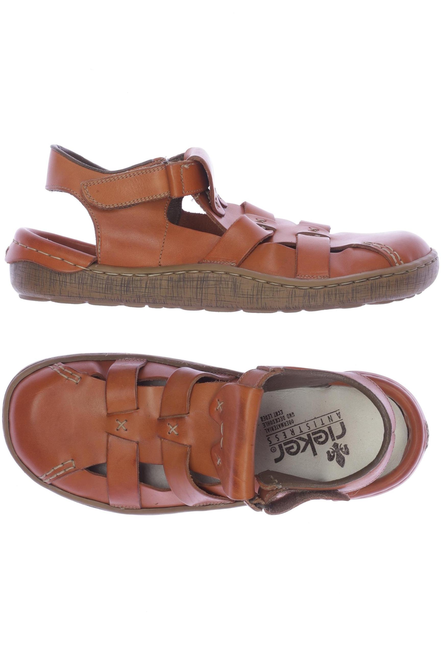 

Rieker Damen Sandale, orange, Gr. 41