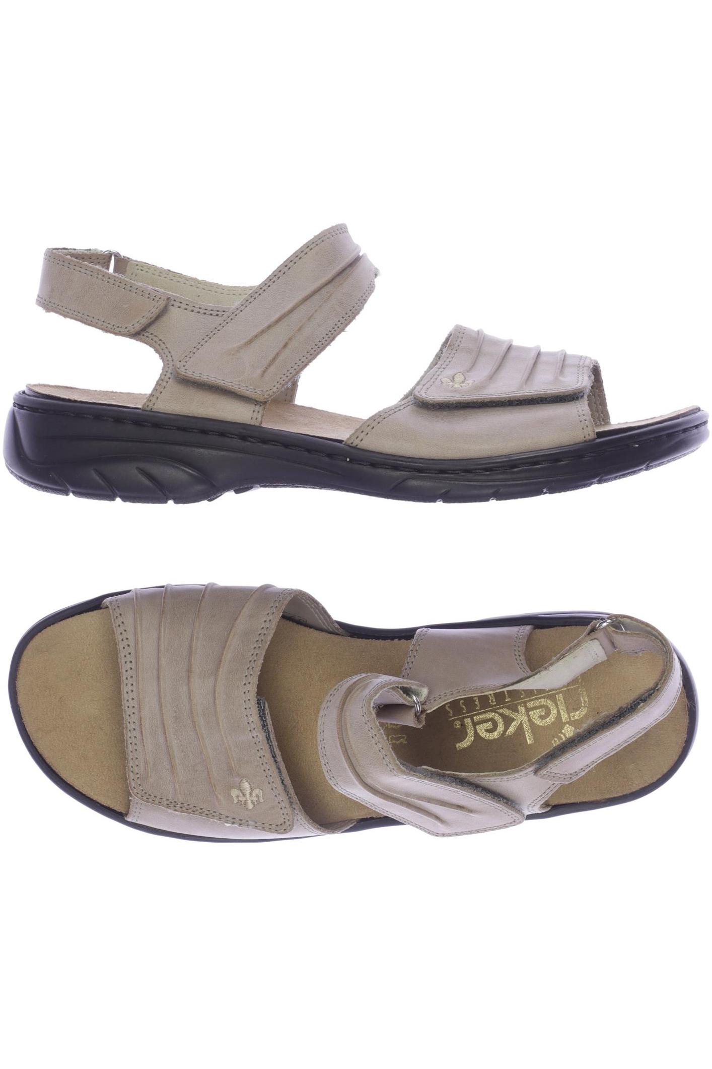 

Rieker Damen Sandale, beige, Gr. 39