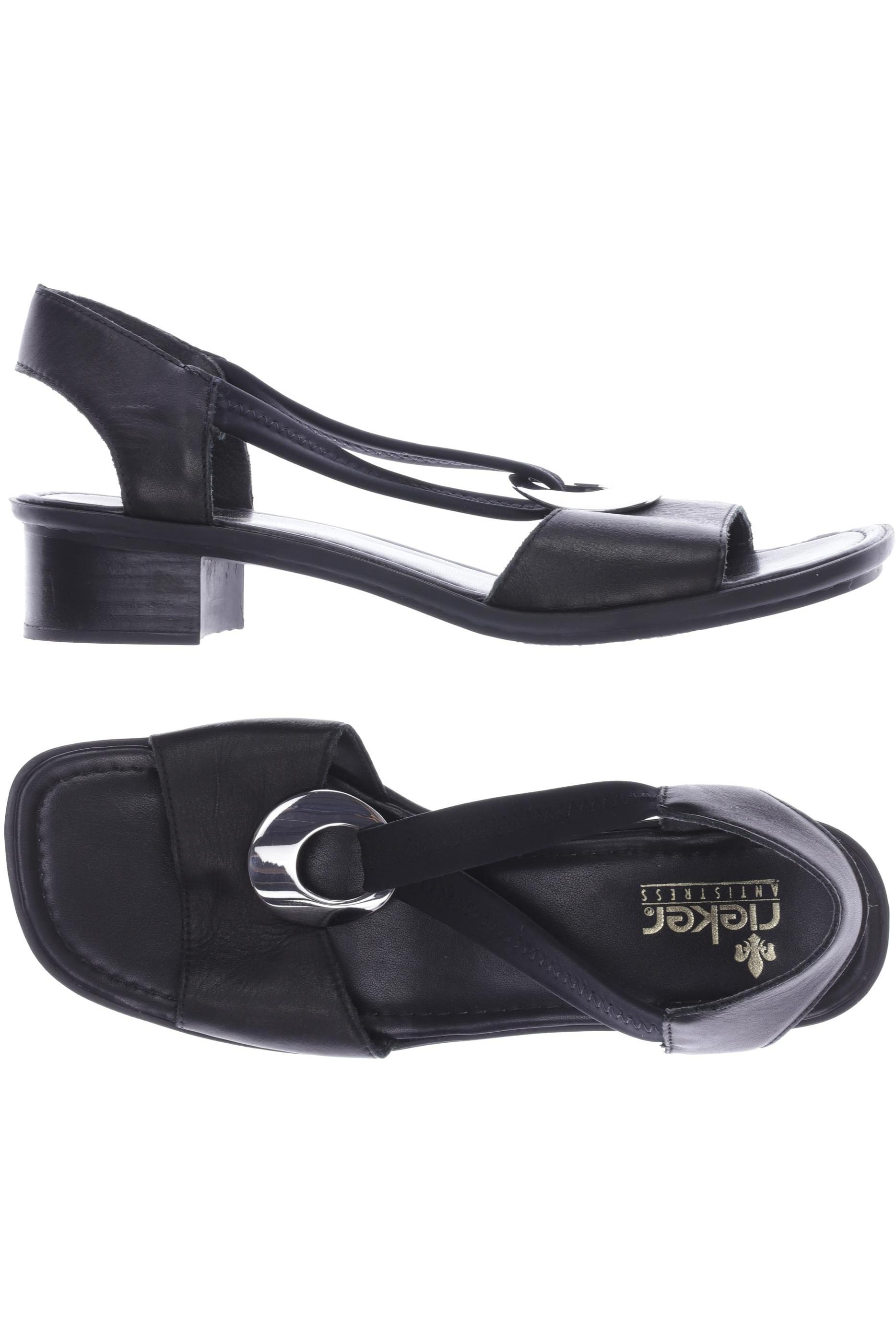 

Rieker Damen Sandale, schwarz