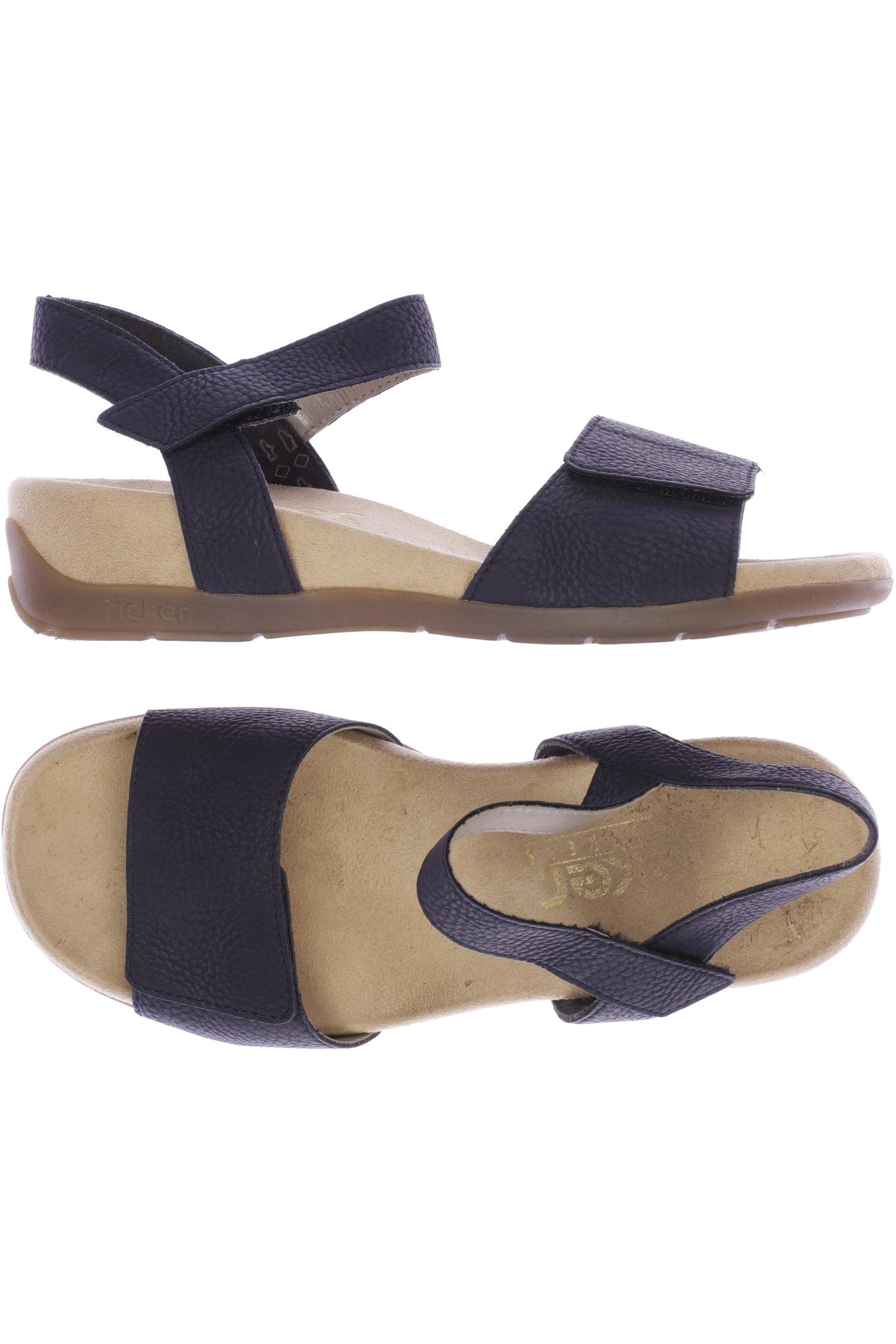 

Rieker Damen Sandale, marineblau, Gr. 36