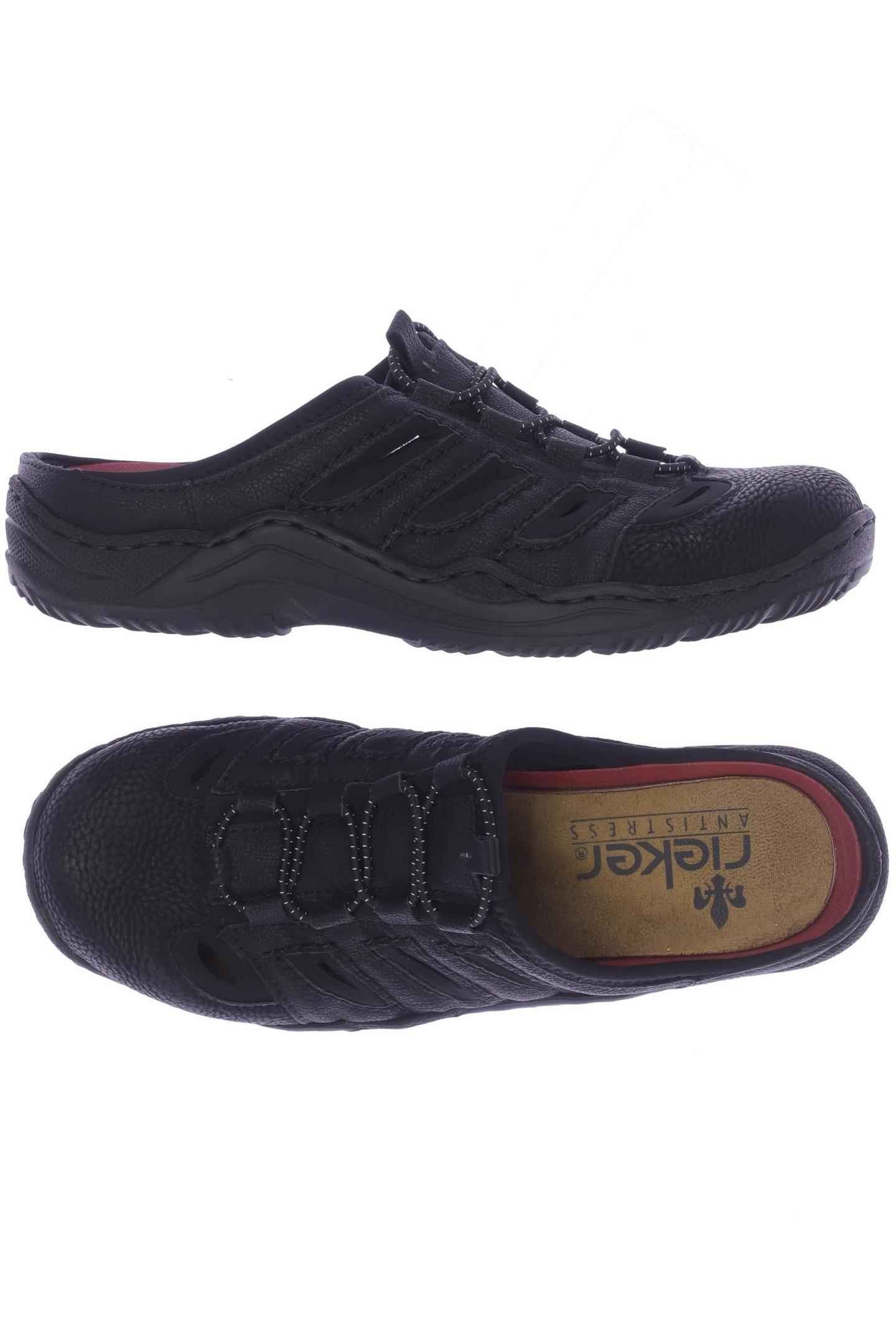 

Rieker Damen Sandale, schwarz, Gr. 38