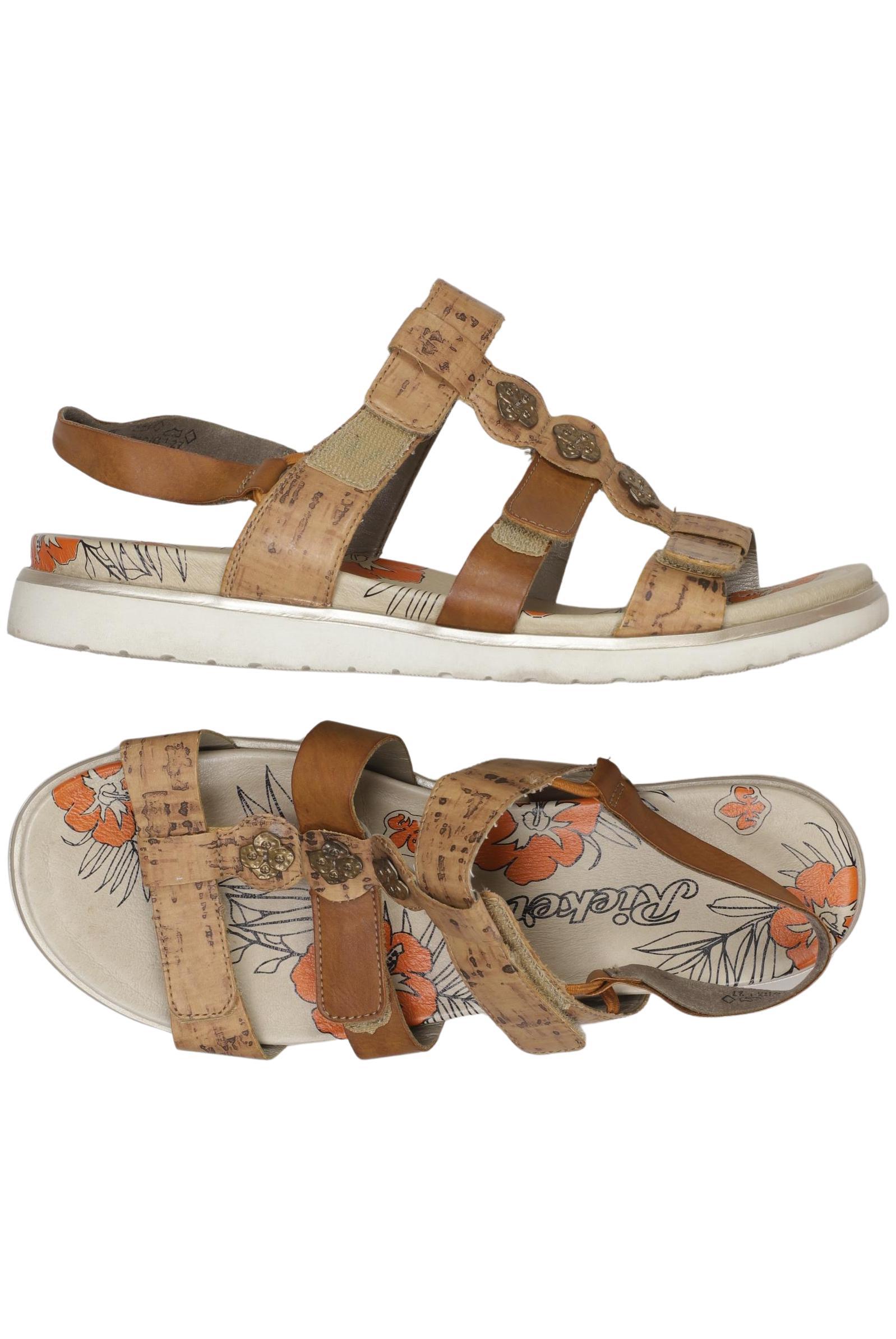 

Rieker Damen Sandale, braun, Gr. 41