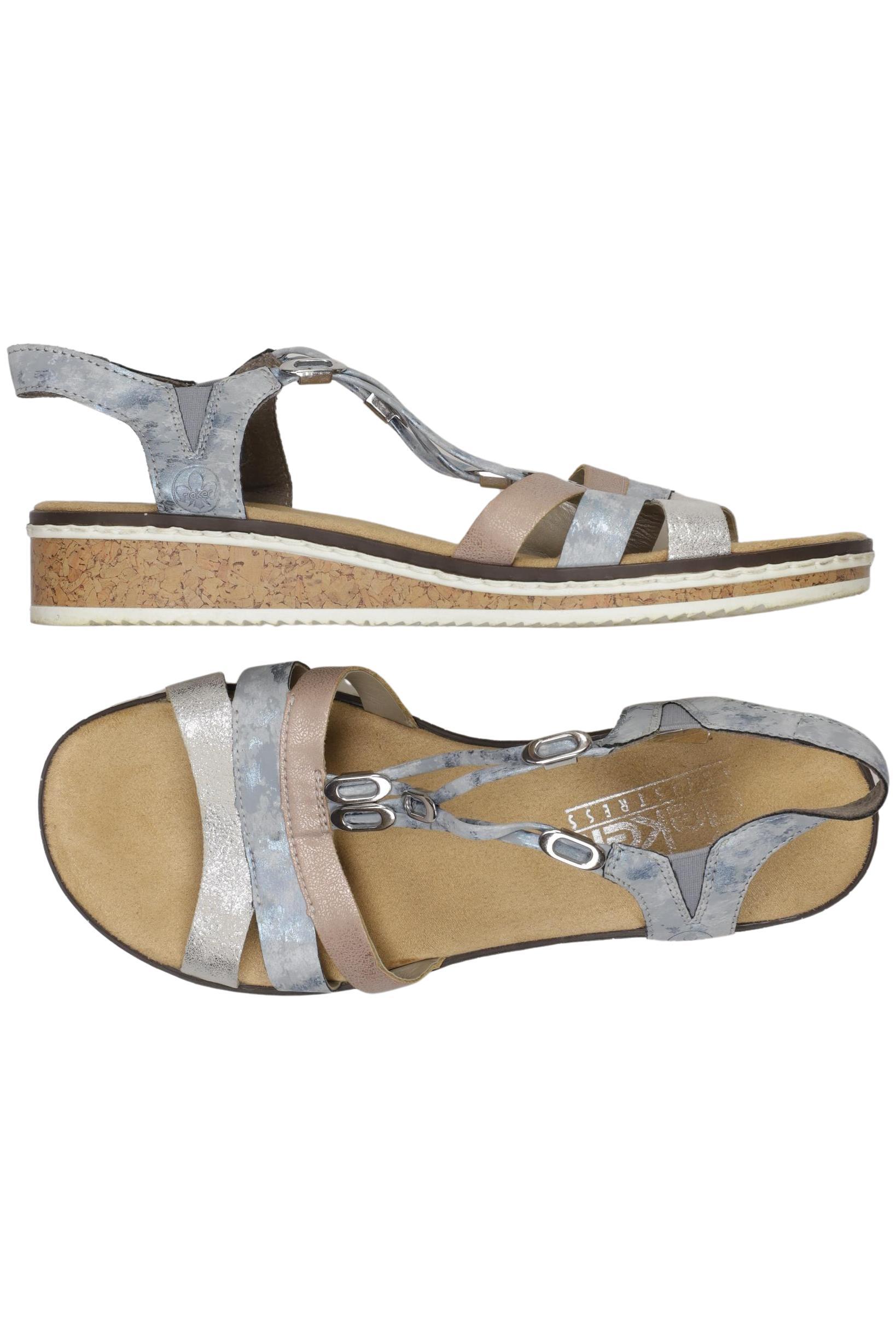 

Rieker Damen Sandale, hellblau, Gr. 39