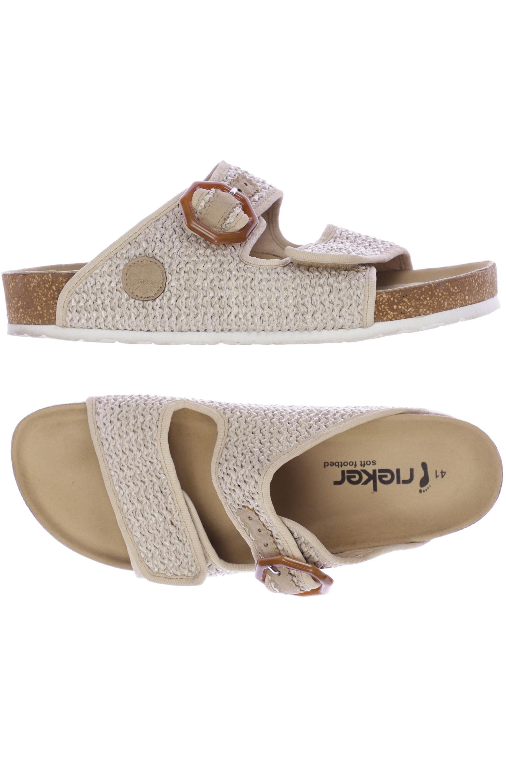 

Rieker Damen Sandale, beige, Gr. 41