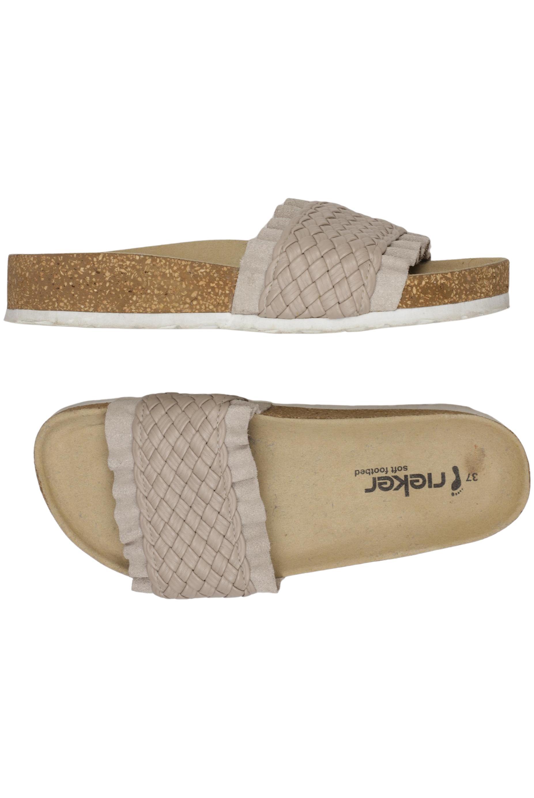 

Rieker Damen Sandale, beige, Gr. 37