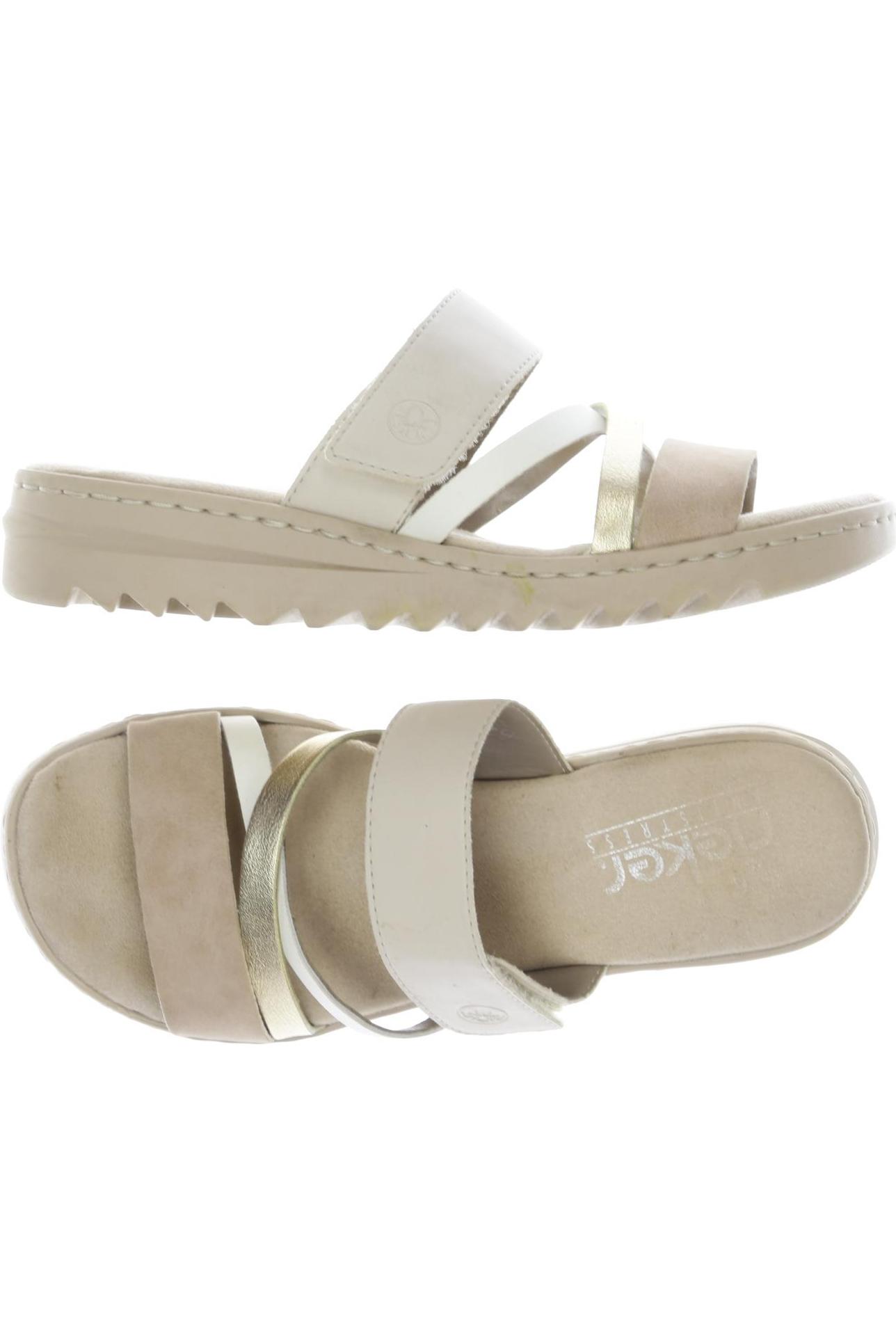 

Rieker Damen Sandale, beige, Gr. 39