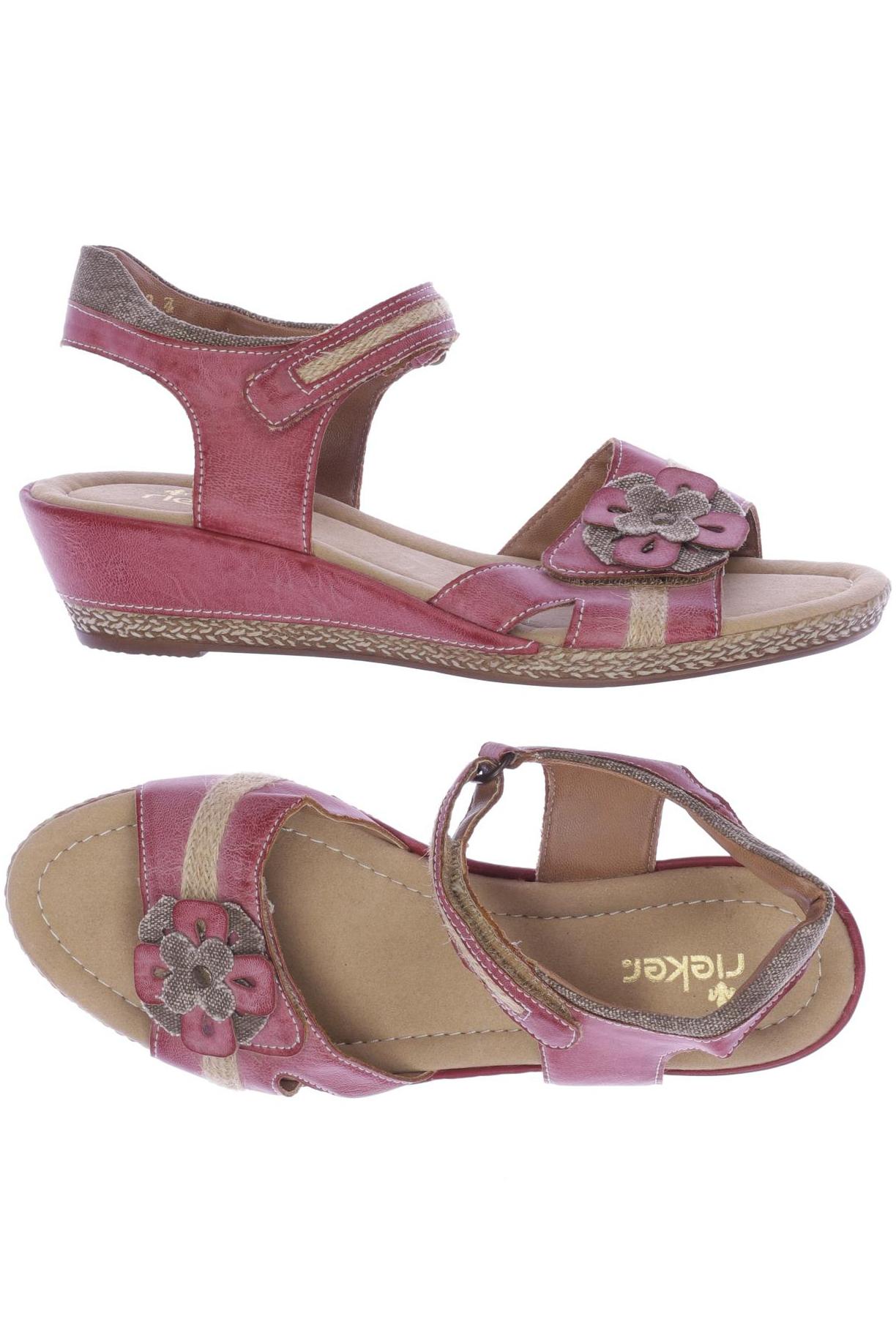 

Rieker Damen Sandale, pink, Gr. 39
