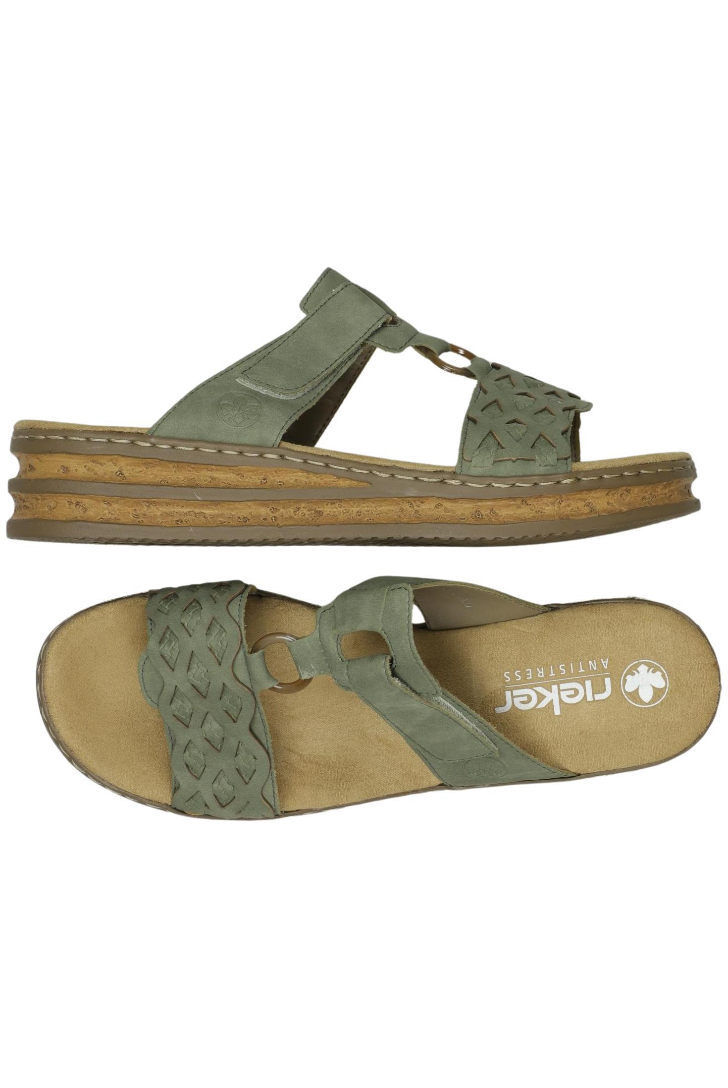 

Rieker Damen Sandale, grün, Gr. 42