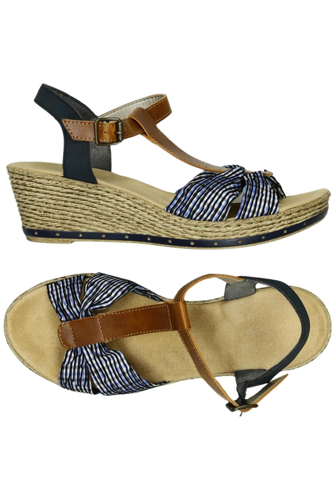 

Rieker Damen Sandale, marineblau, Gr. 37