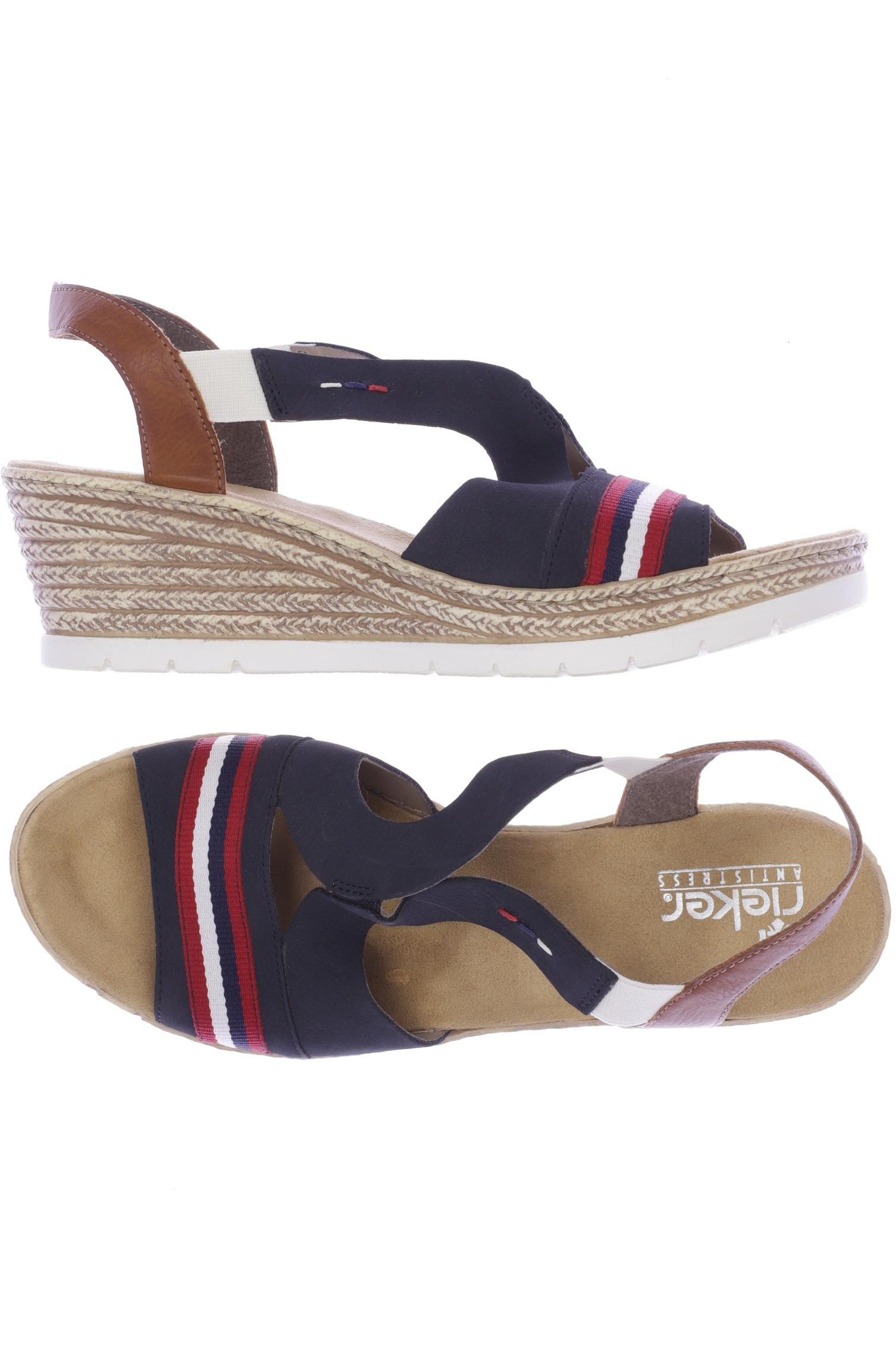 

Rieker Damen Sandale, marineblau, Gr. 39