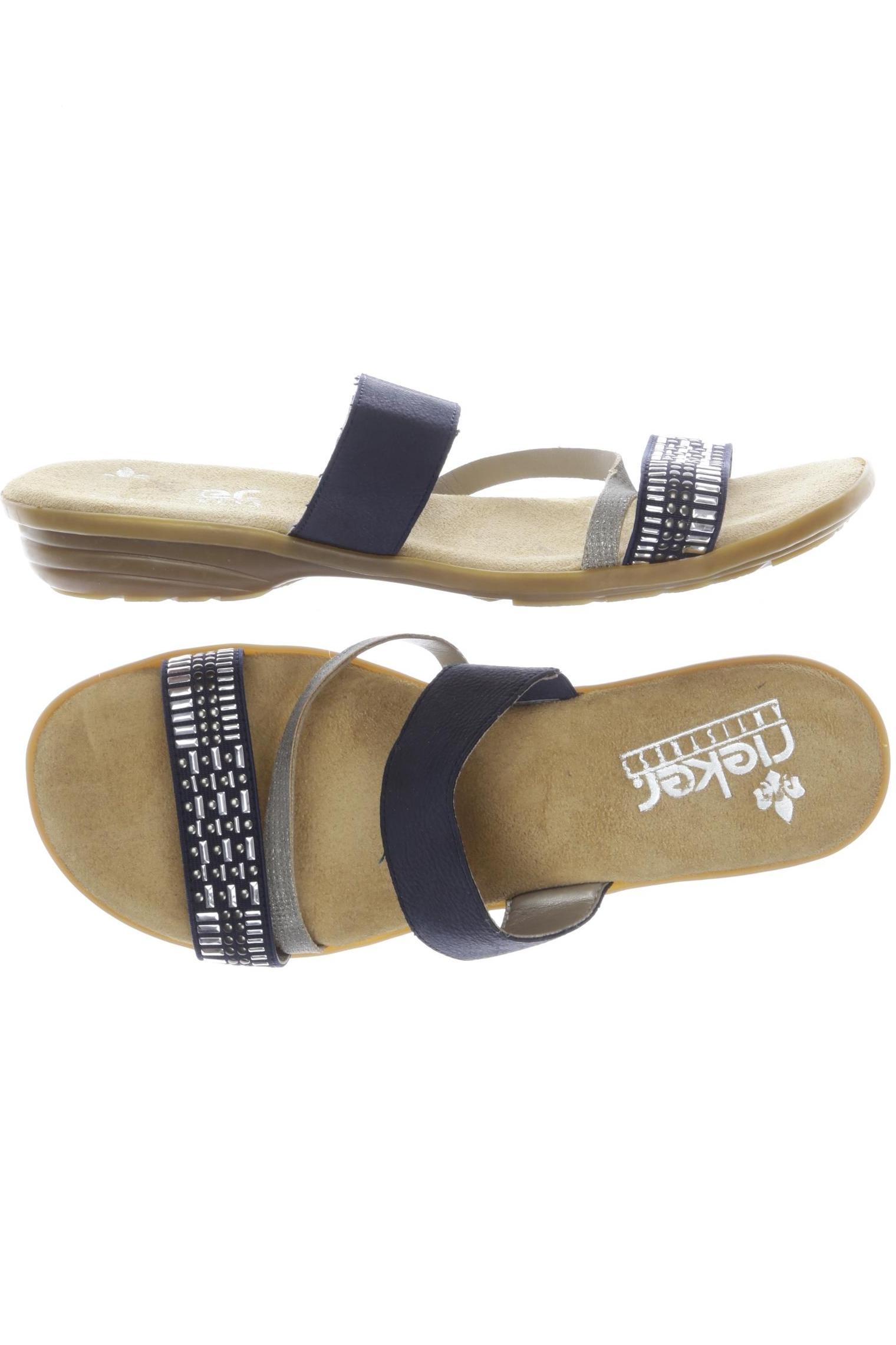 

Rieker Damen Sandale, marineblau, Gr. 41
