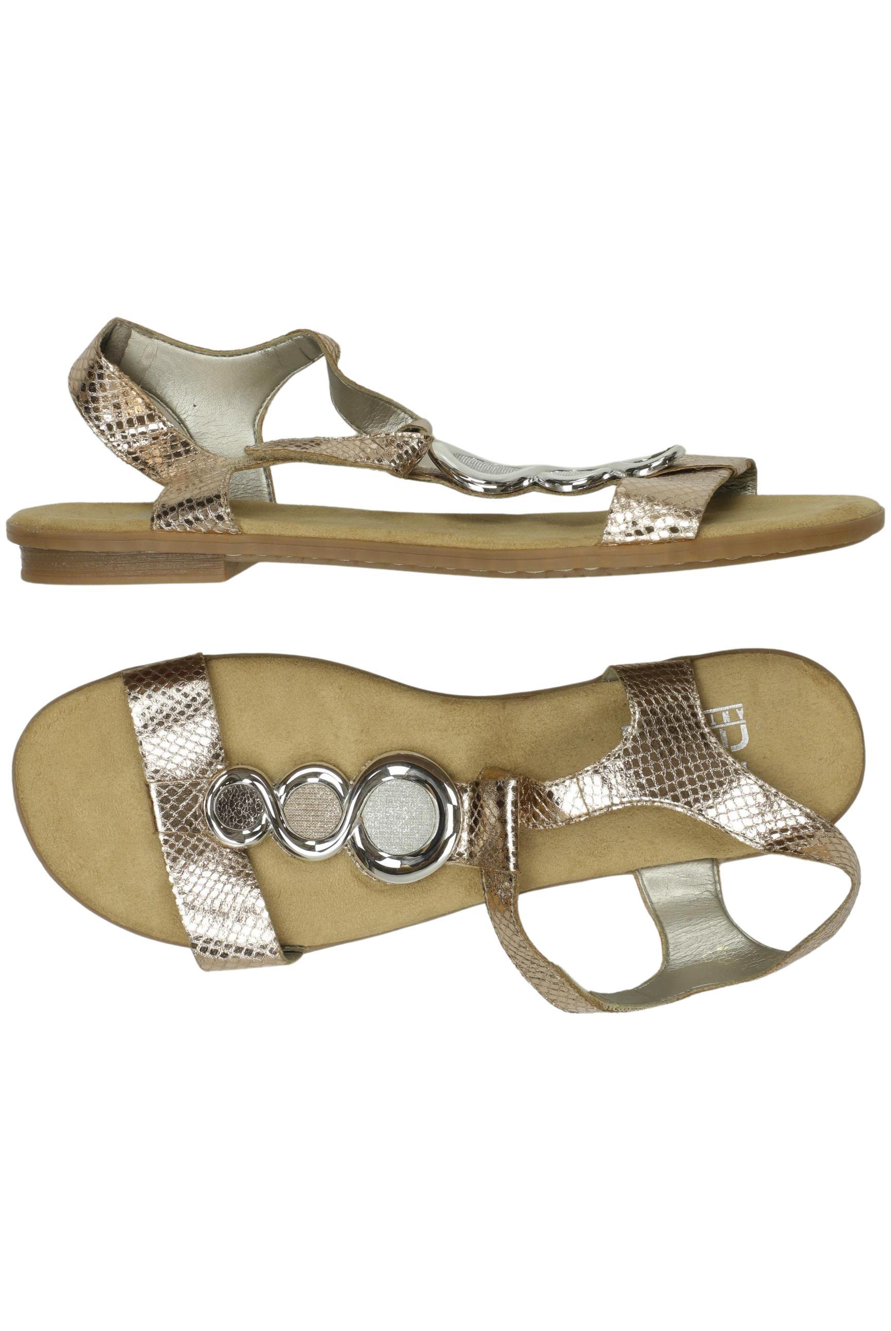 

Rieker Damen Sandale, silber, Gr. 42