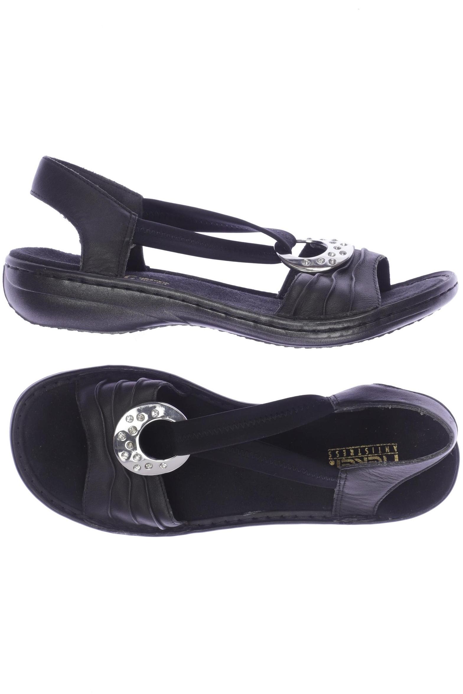

Rieker Damen Sandale, schwarz, Gr. 39