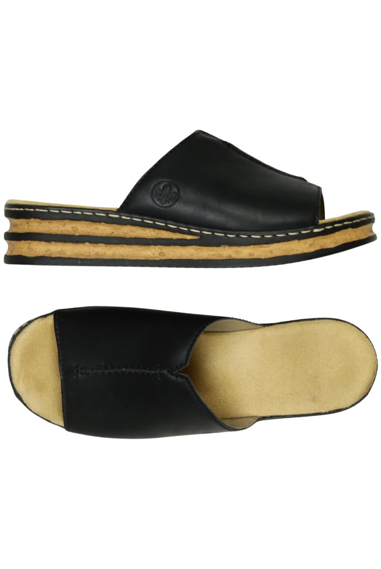 

Rieker Damen Sandale, schwarz, Gr. 39