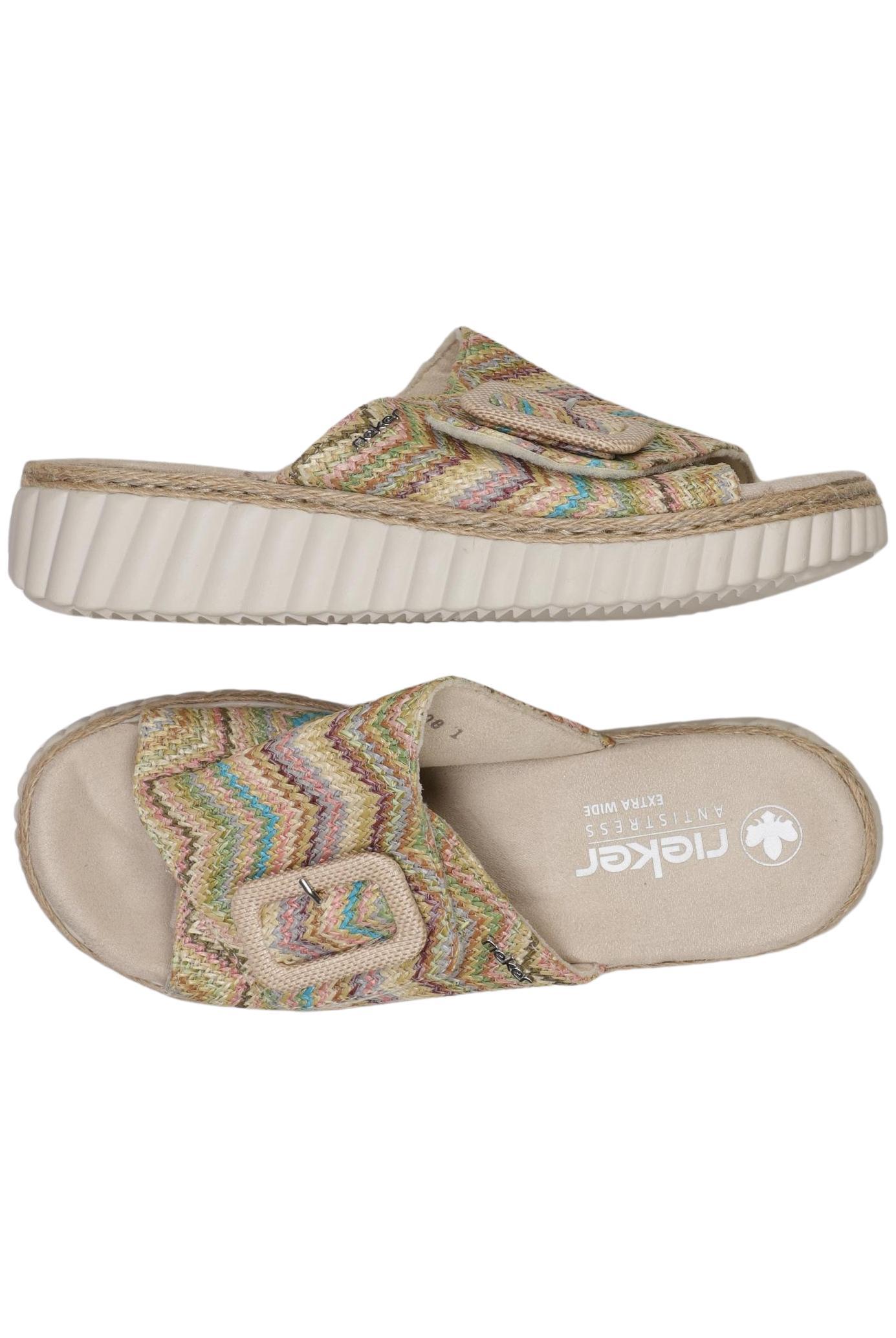 

Rieker Damen Sandale, beige, Gr. 40