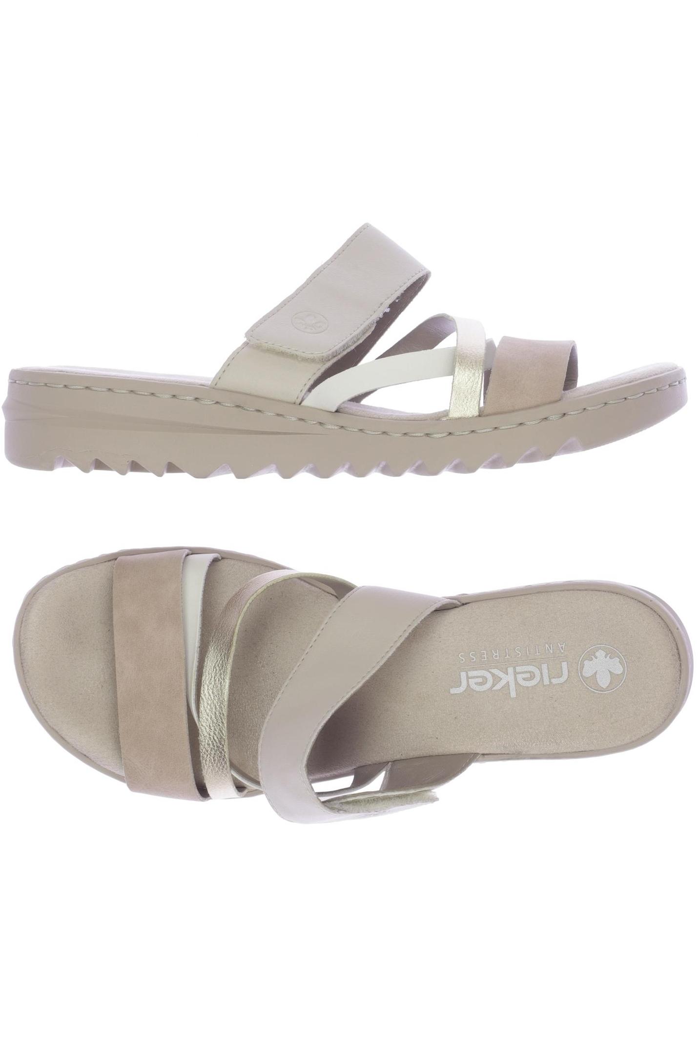 

Rieker Damen Sandale, beige, Gr. 41