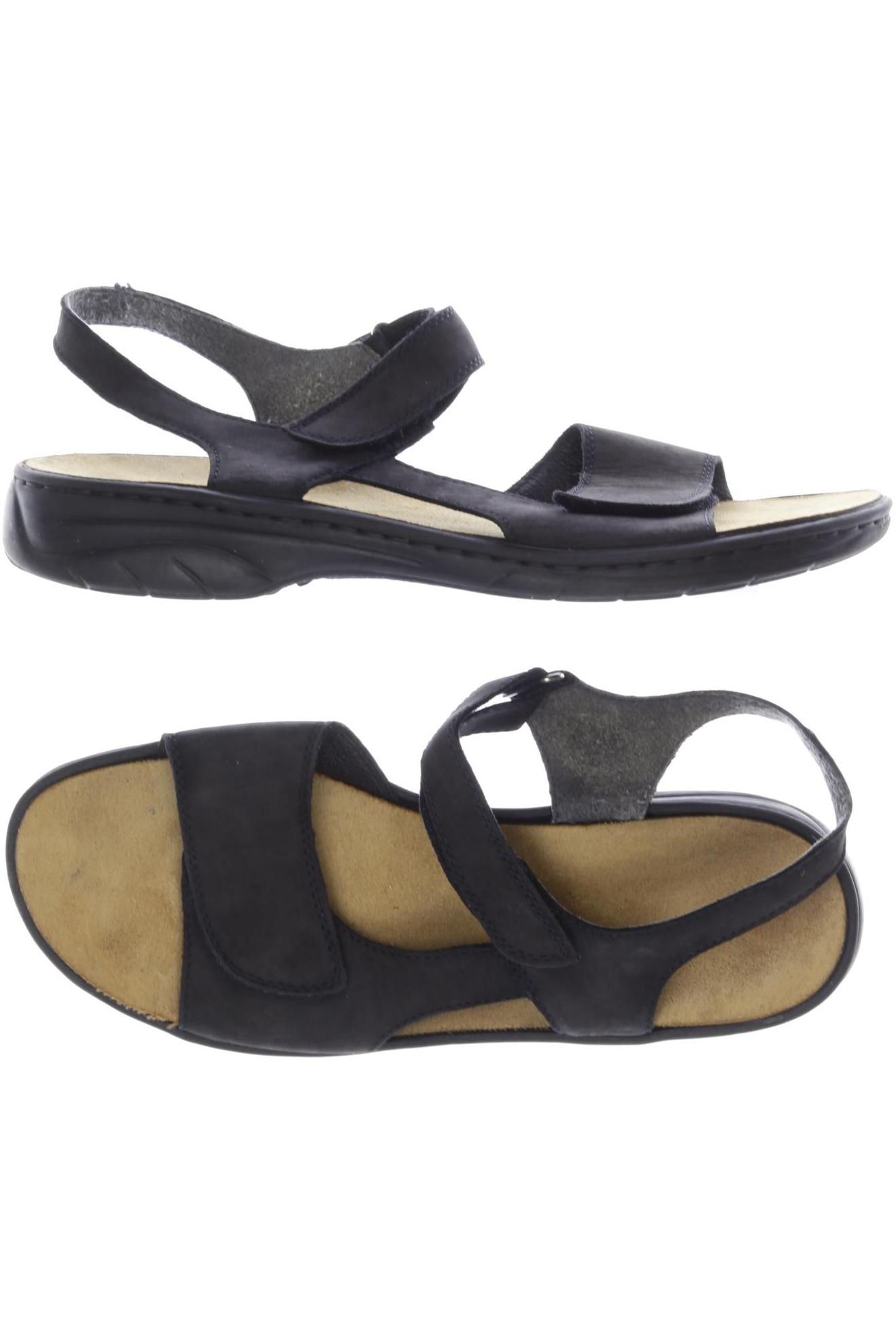 

Rieker Damen Sandale, schwarz, Gr. 40