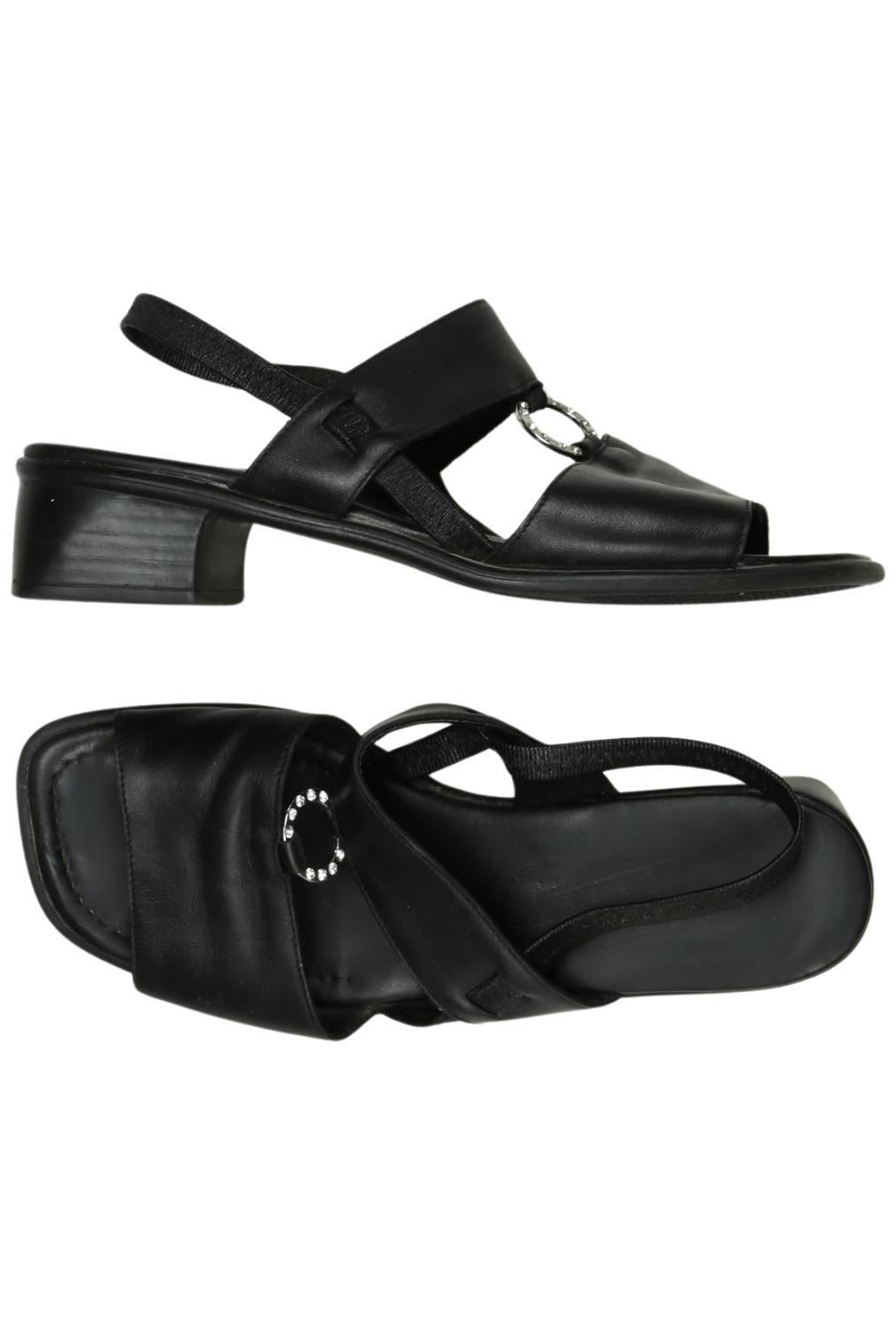 

Rieker Damen Sandale, schwarz, Gr. 6